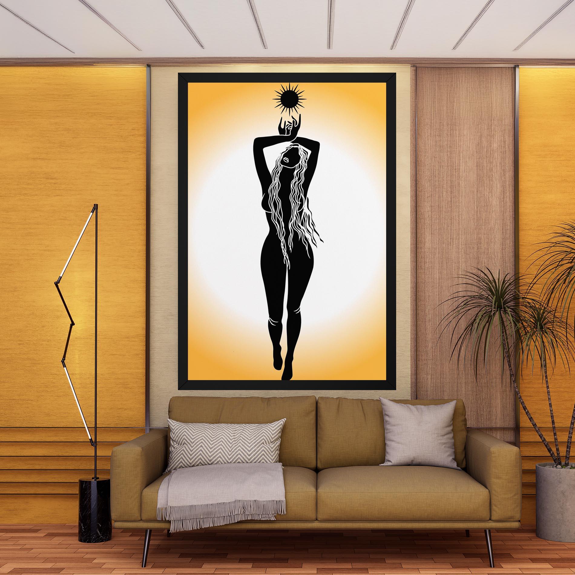 Tablou Canvas Mistic Woman mockup 9