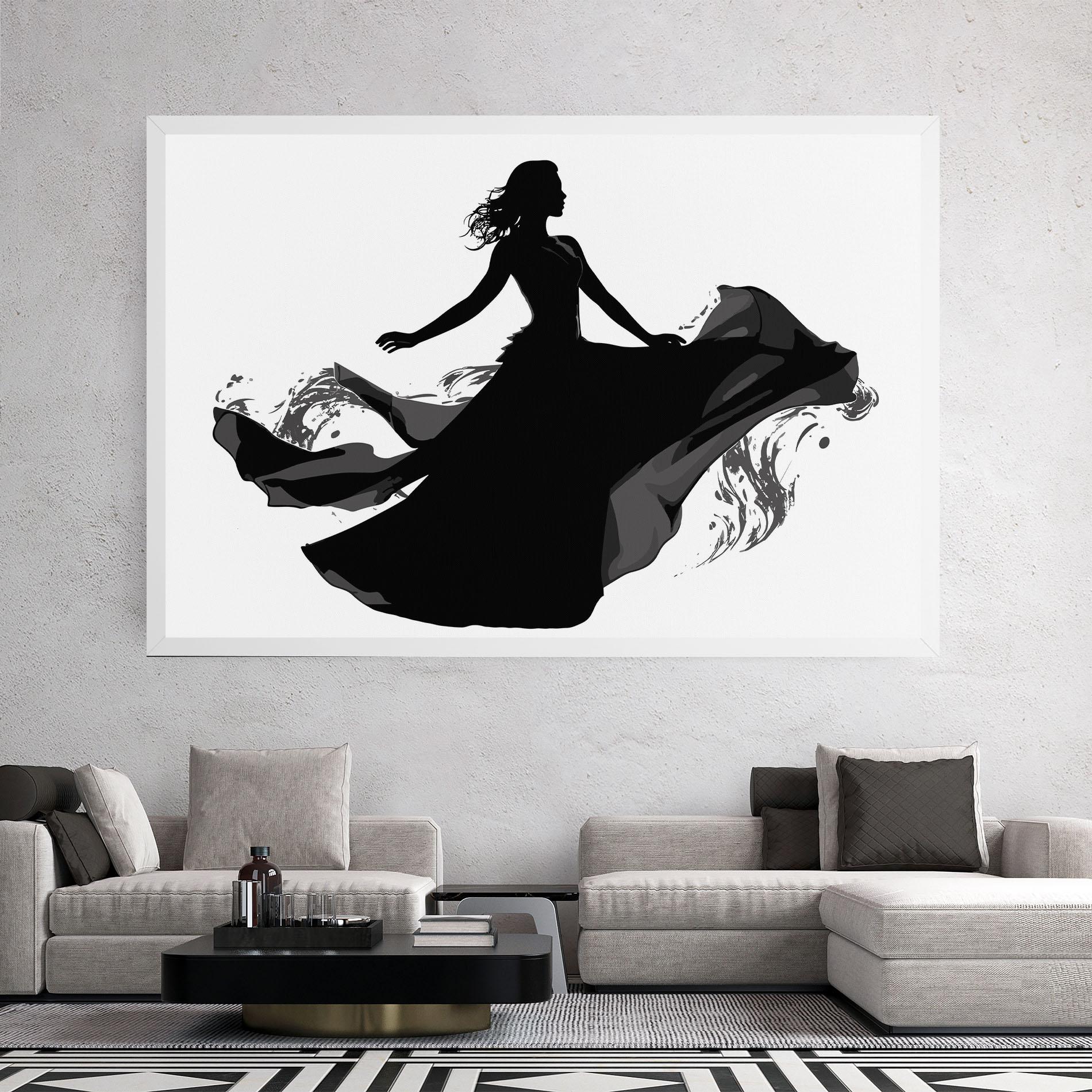 Tablou Canvas Dress Jump mockup 2