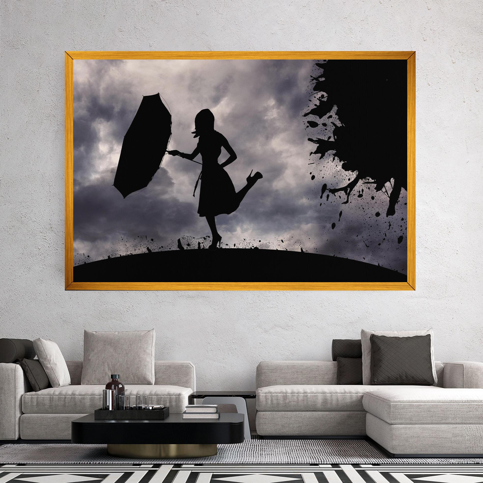 Tablou Canvas Stormy Day mockup 2