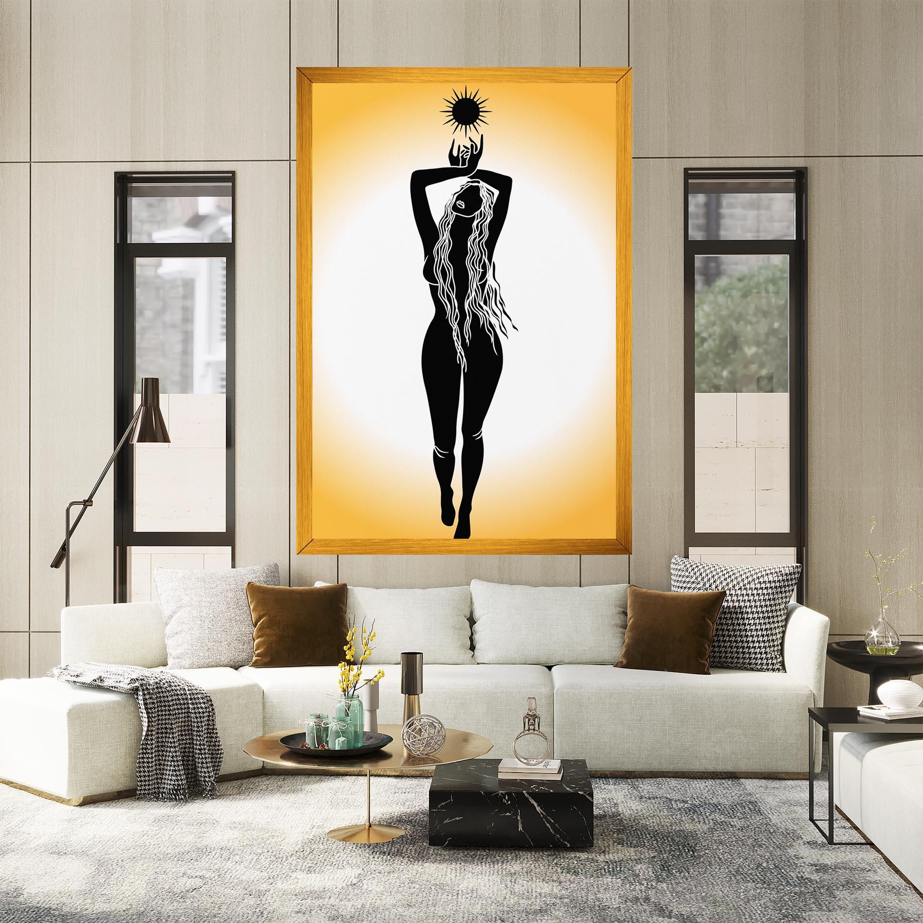 Tablou Canvas Mistic Woman mockup 2