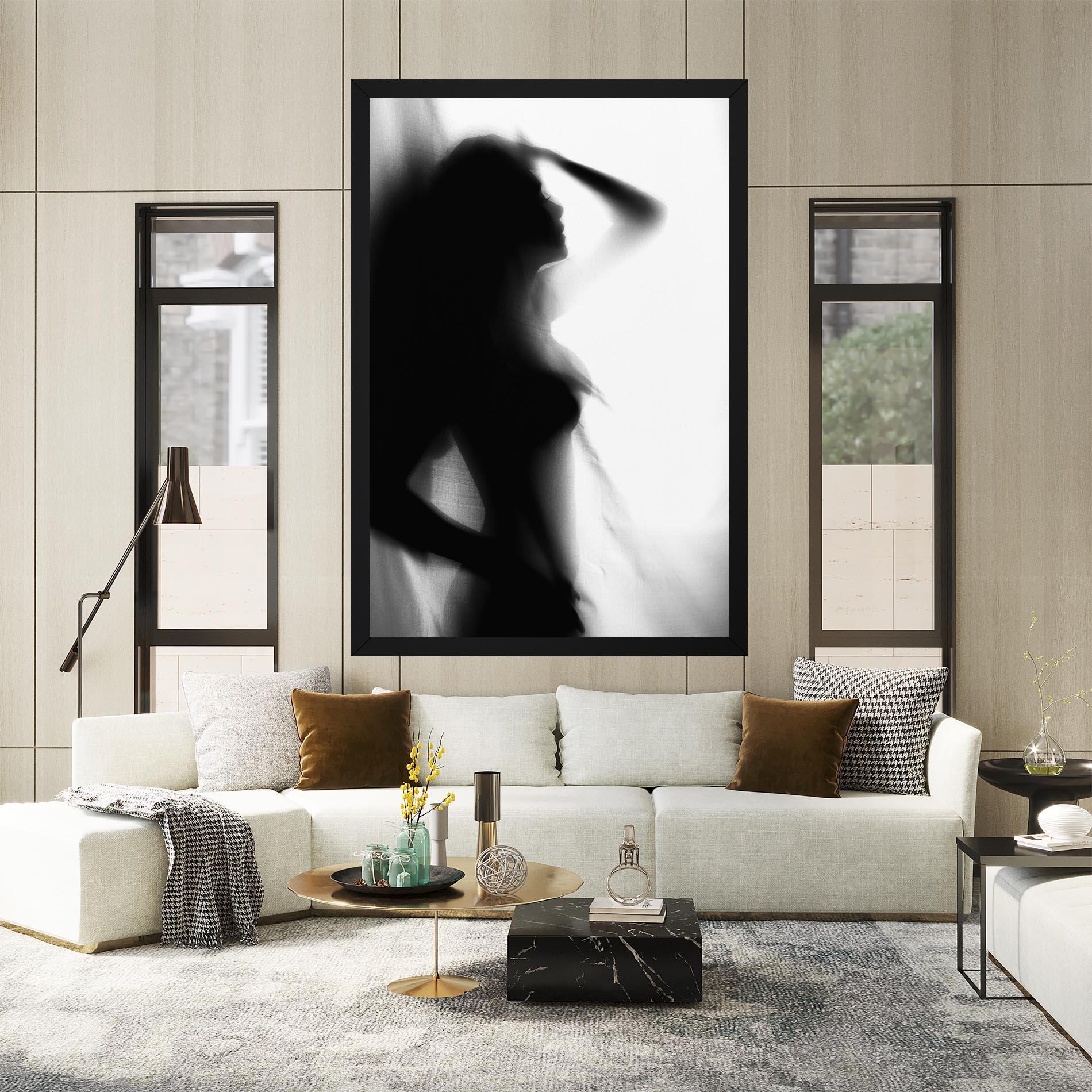 Tablou Canvas Blurred Girl mockup 2