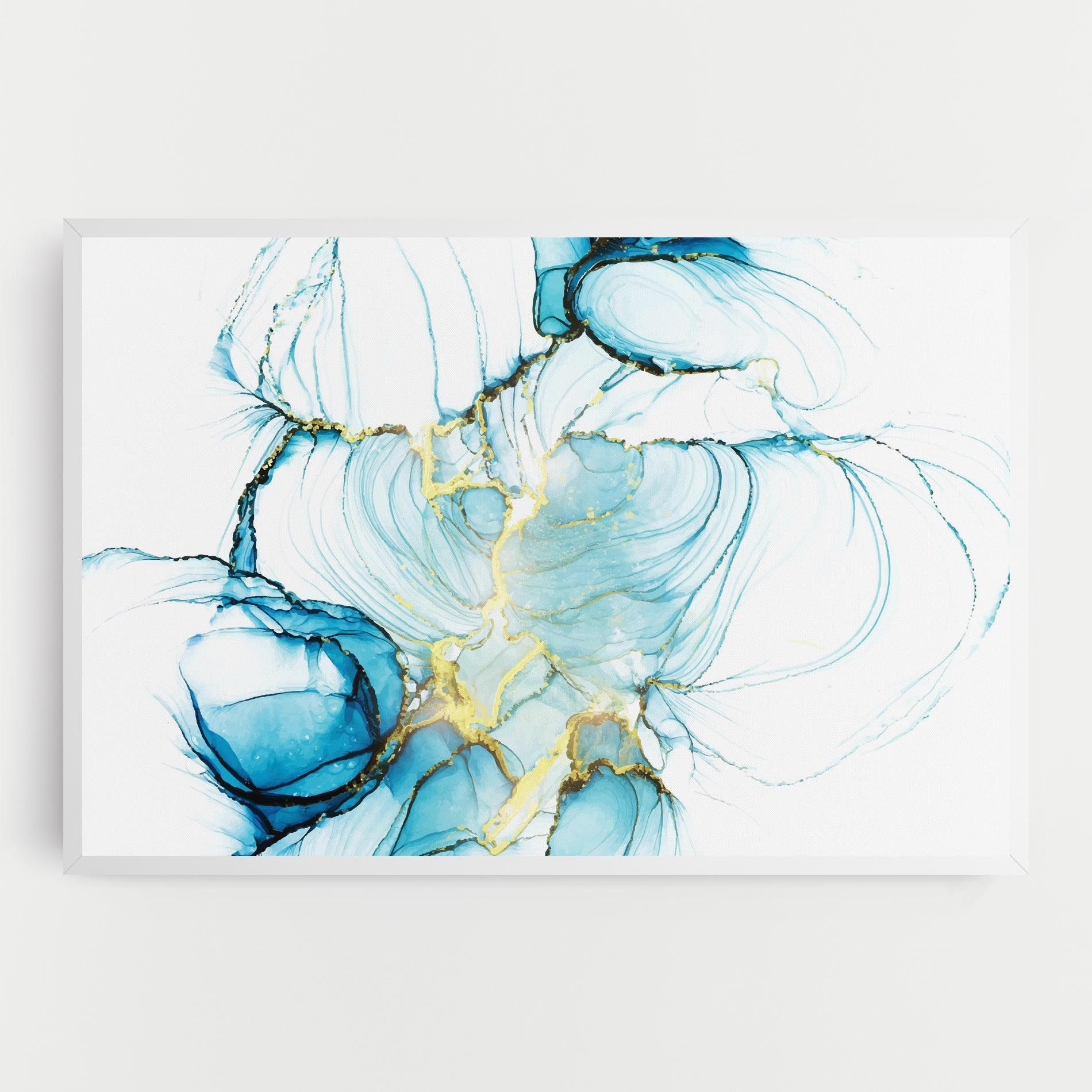 Artistic Gold Blue mockup 0