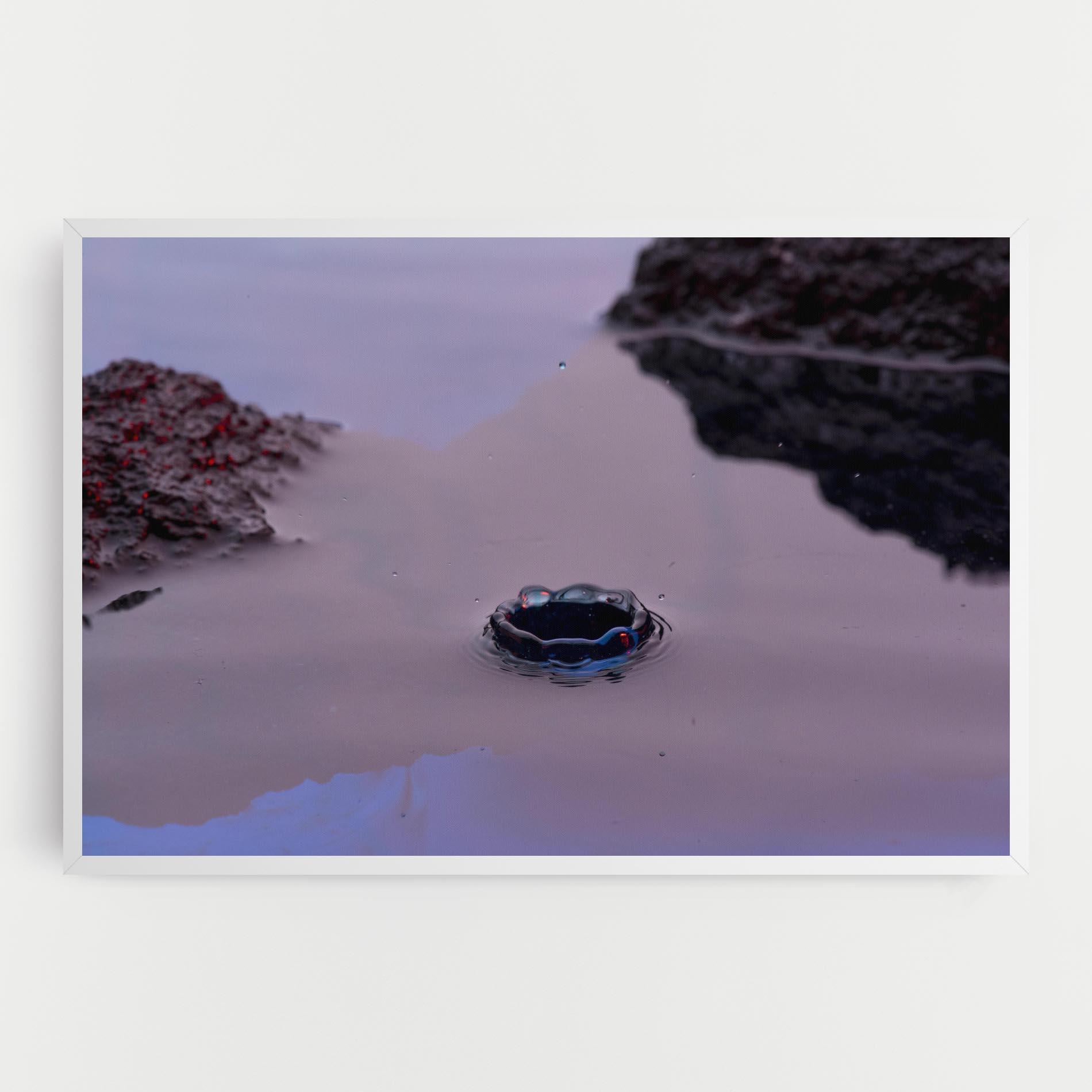 Tablou Canvas Blue Color Water mockup 0