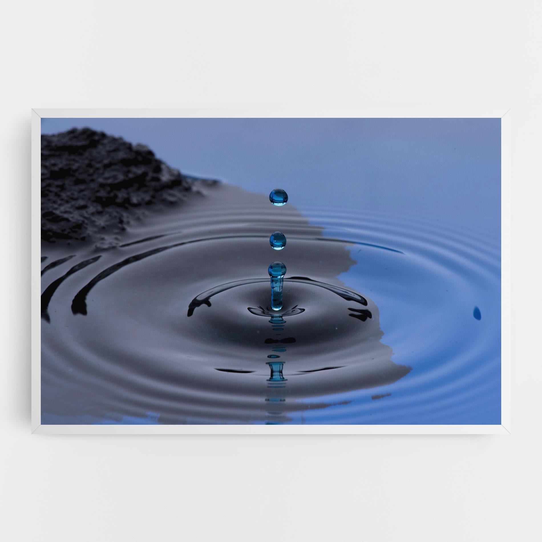 Tablou Canvas Frozen Drops mockup 0