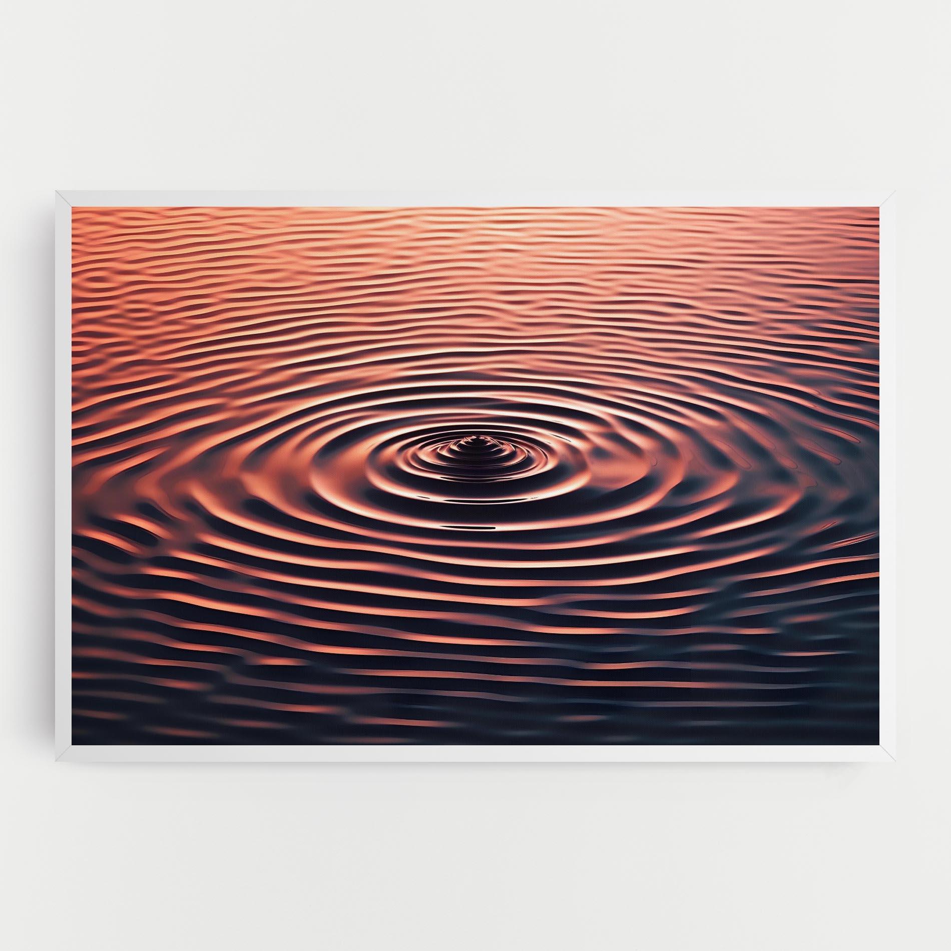 Tablou Canvas Red Blue Water mockup 0