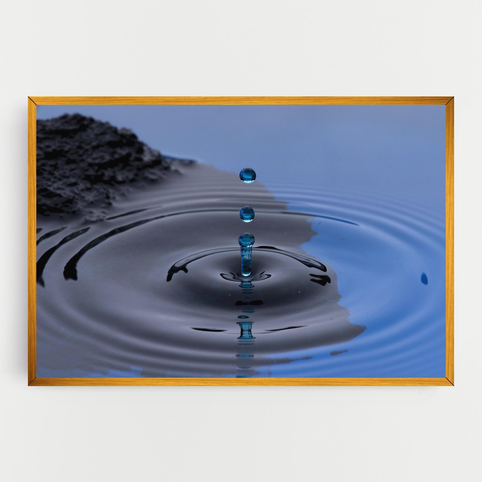 Tablou Canvas Frozen Drops mockup 0