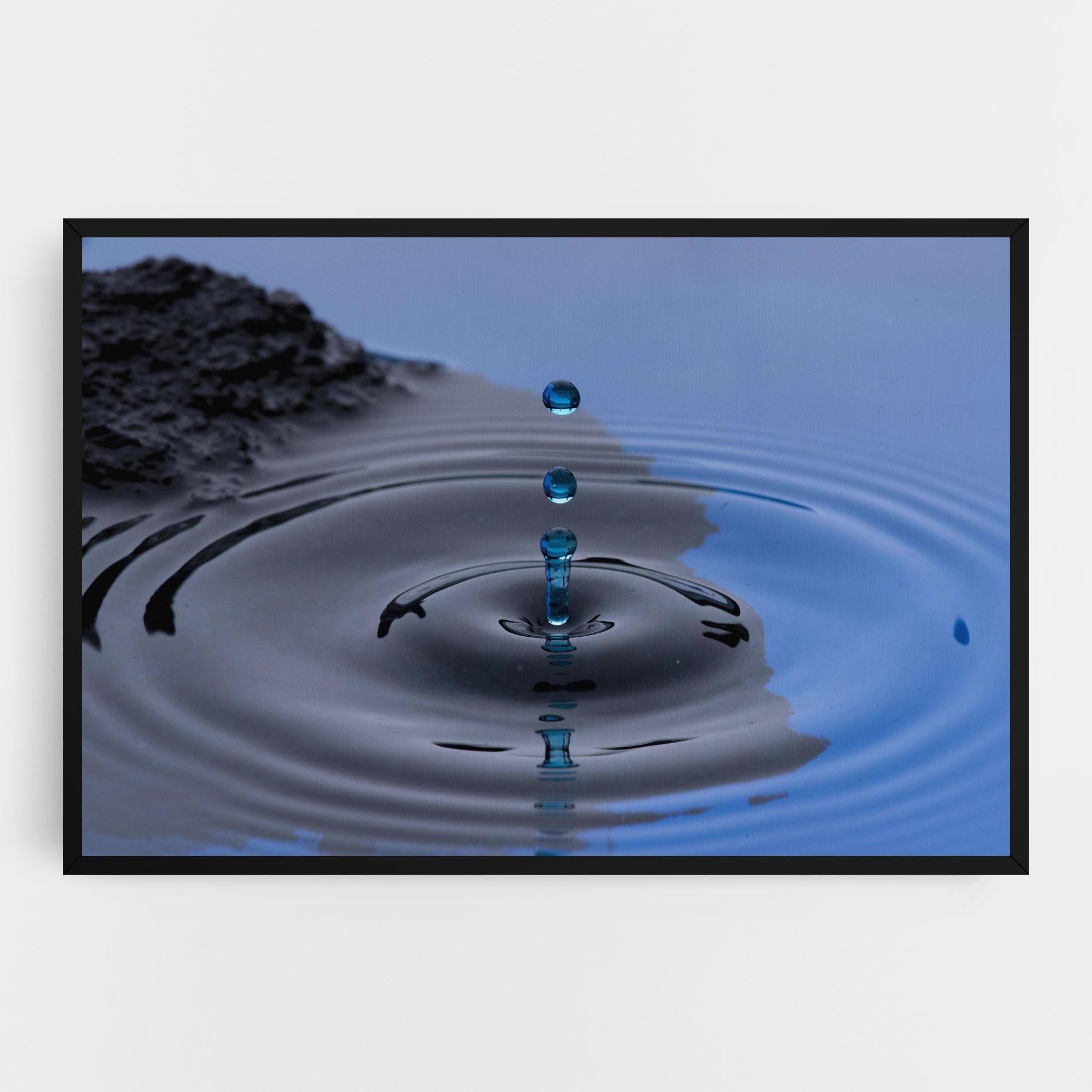 Tablou Canvas Frozen Drops mockup 0