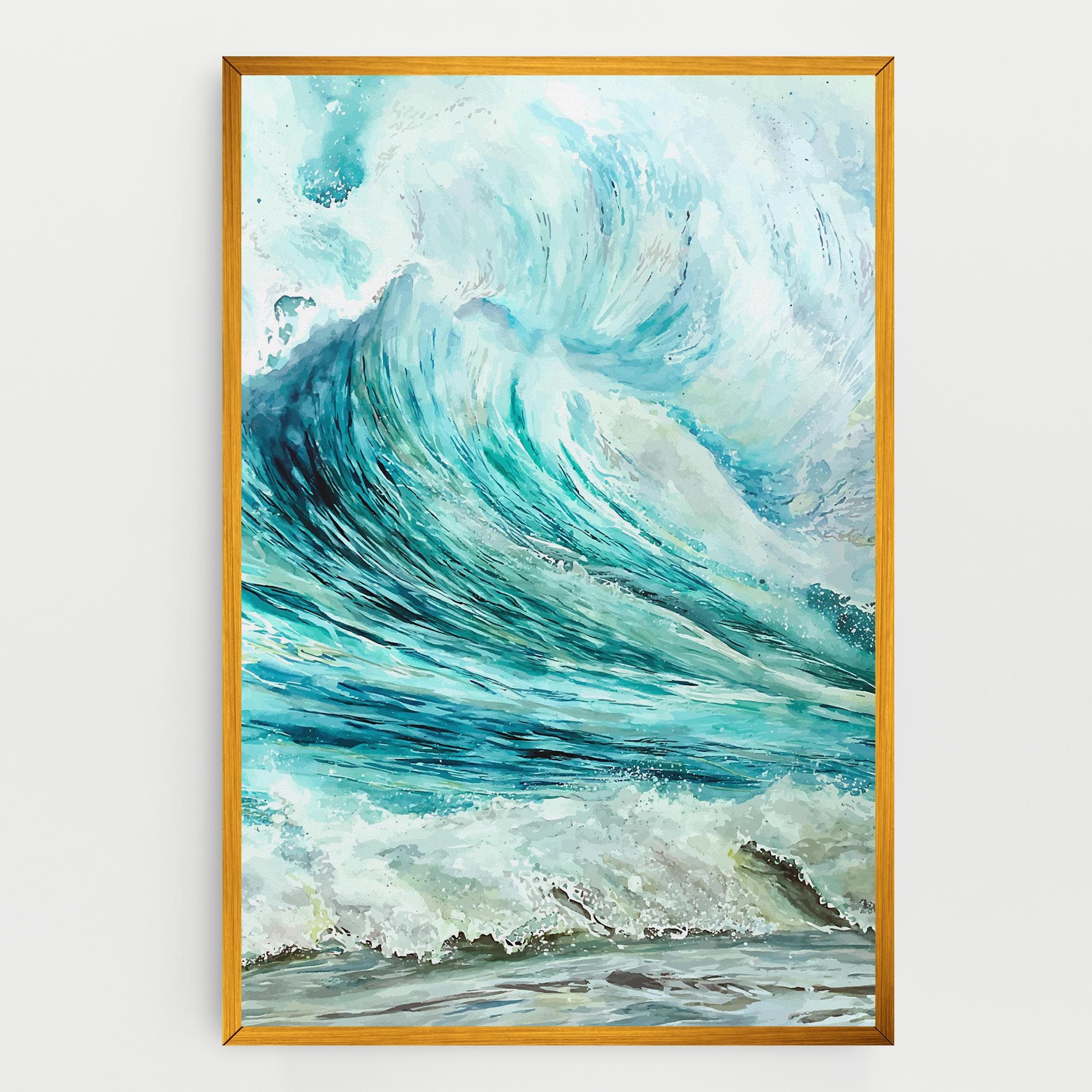 Sea Watercolor mockup 0