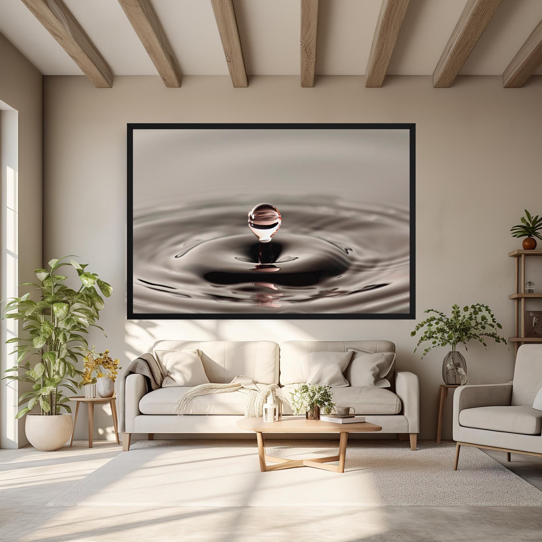 Close Red Water Drop mockup 6