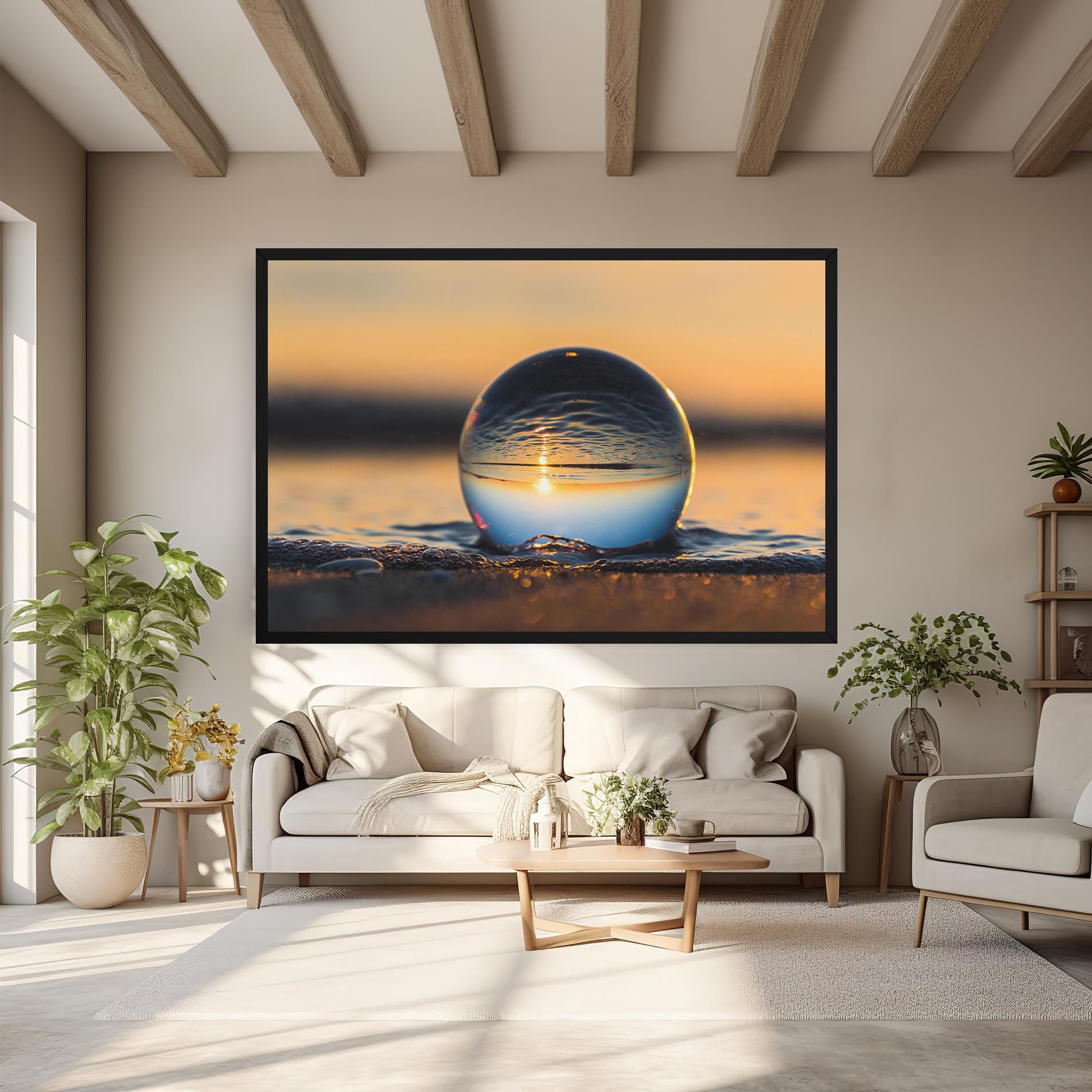 Water Bubble Reflecting mockup 6