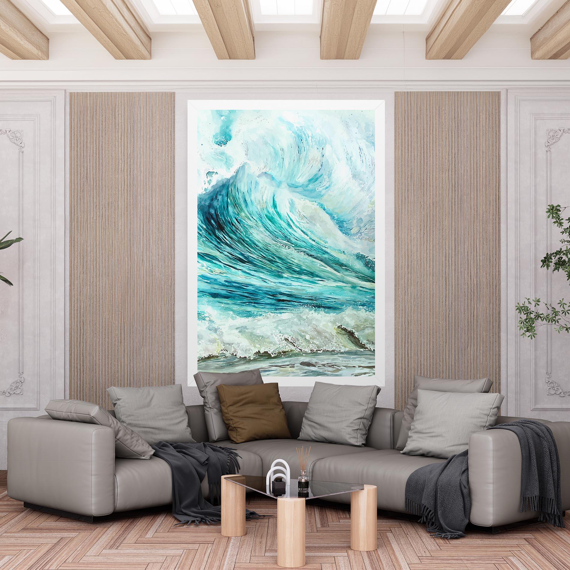 Tablou Canvas Sea Watercolor mockup 6
