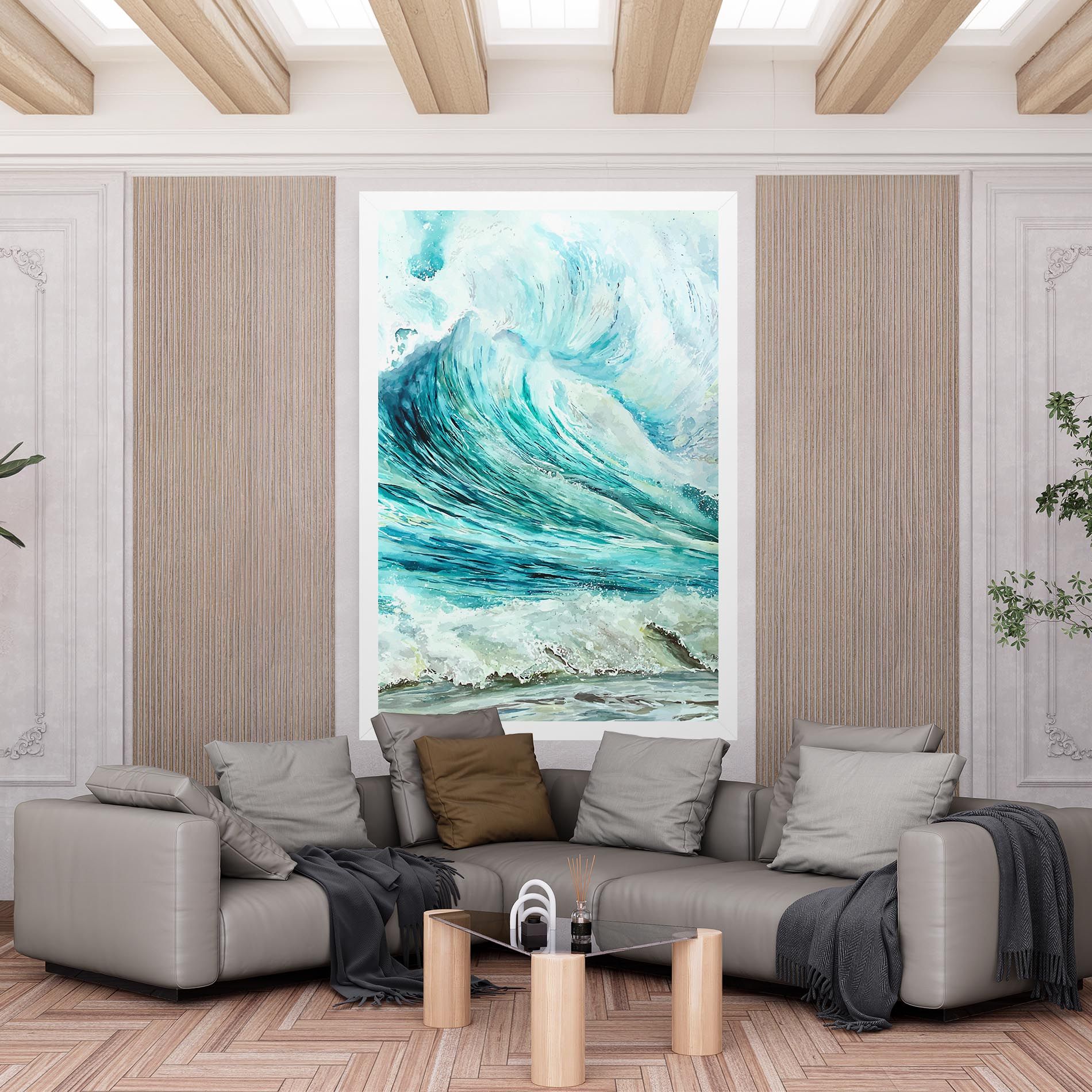 Sea Watercolor mockup 6