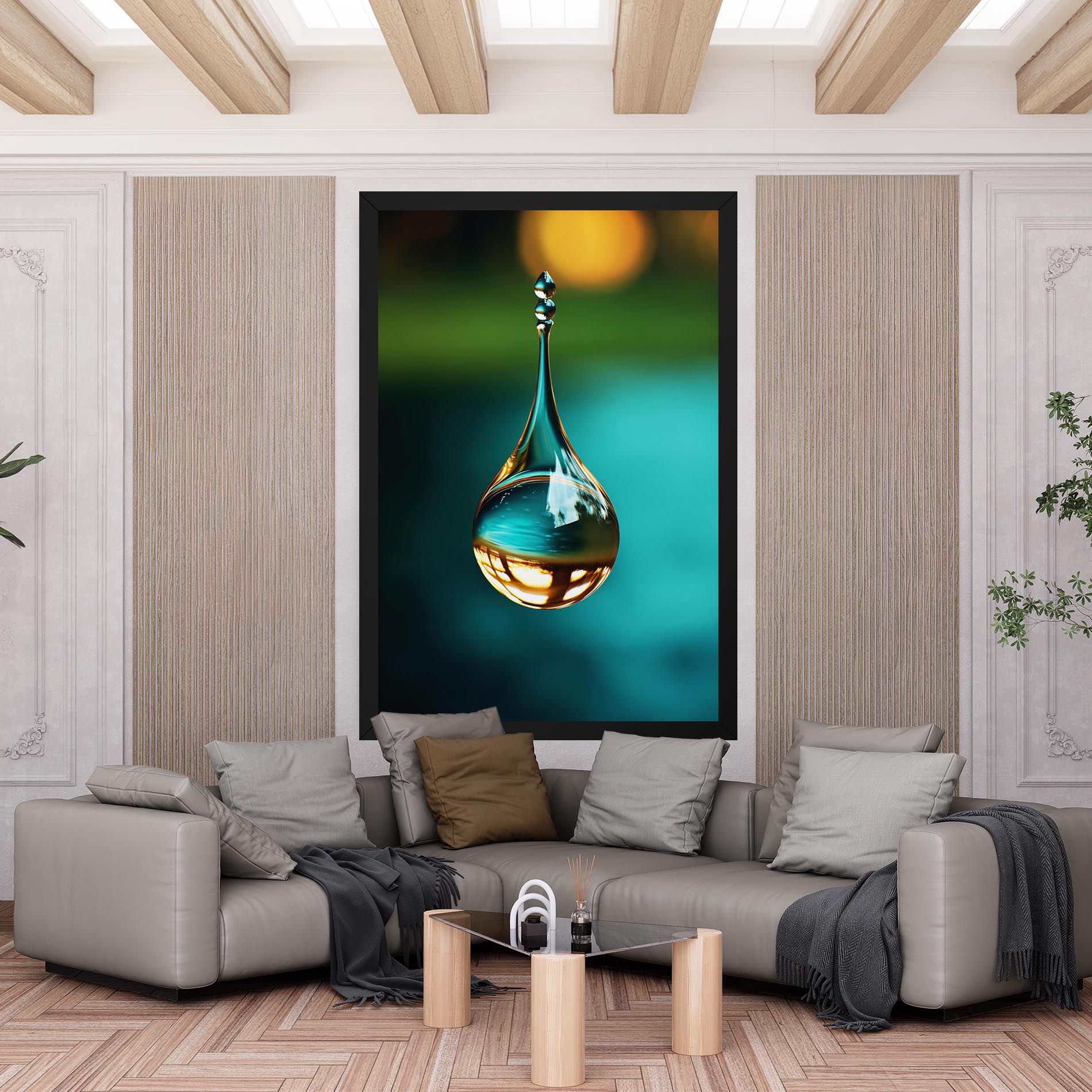 Big Green Drop mockup 6