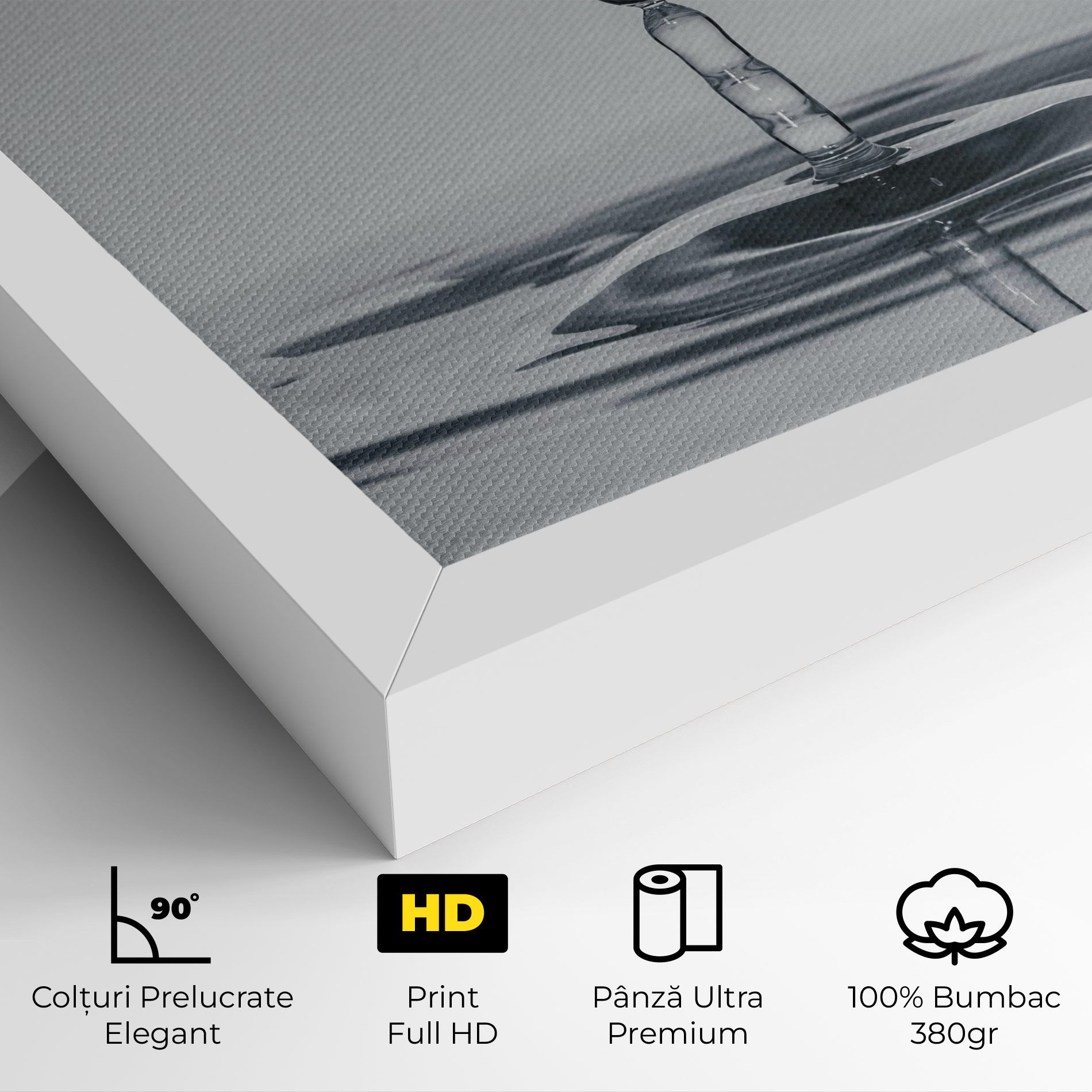 Grey Water Drop mockup 4