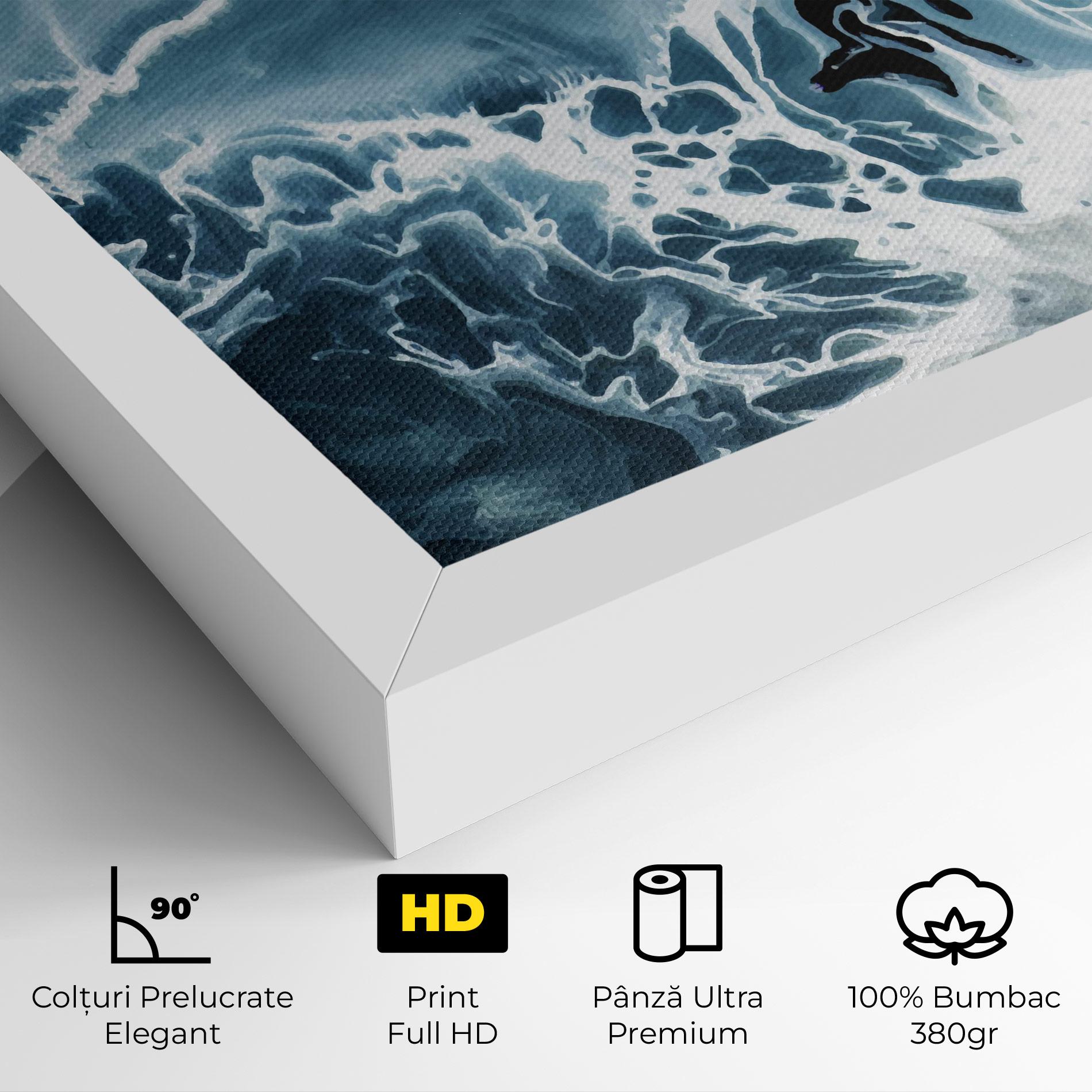 Tablou Canvas Light Blue Ocean mockup 4