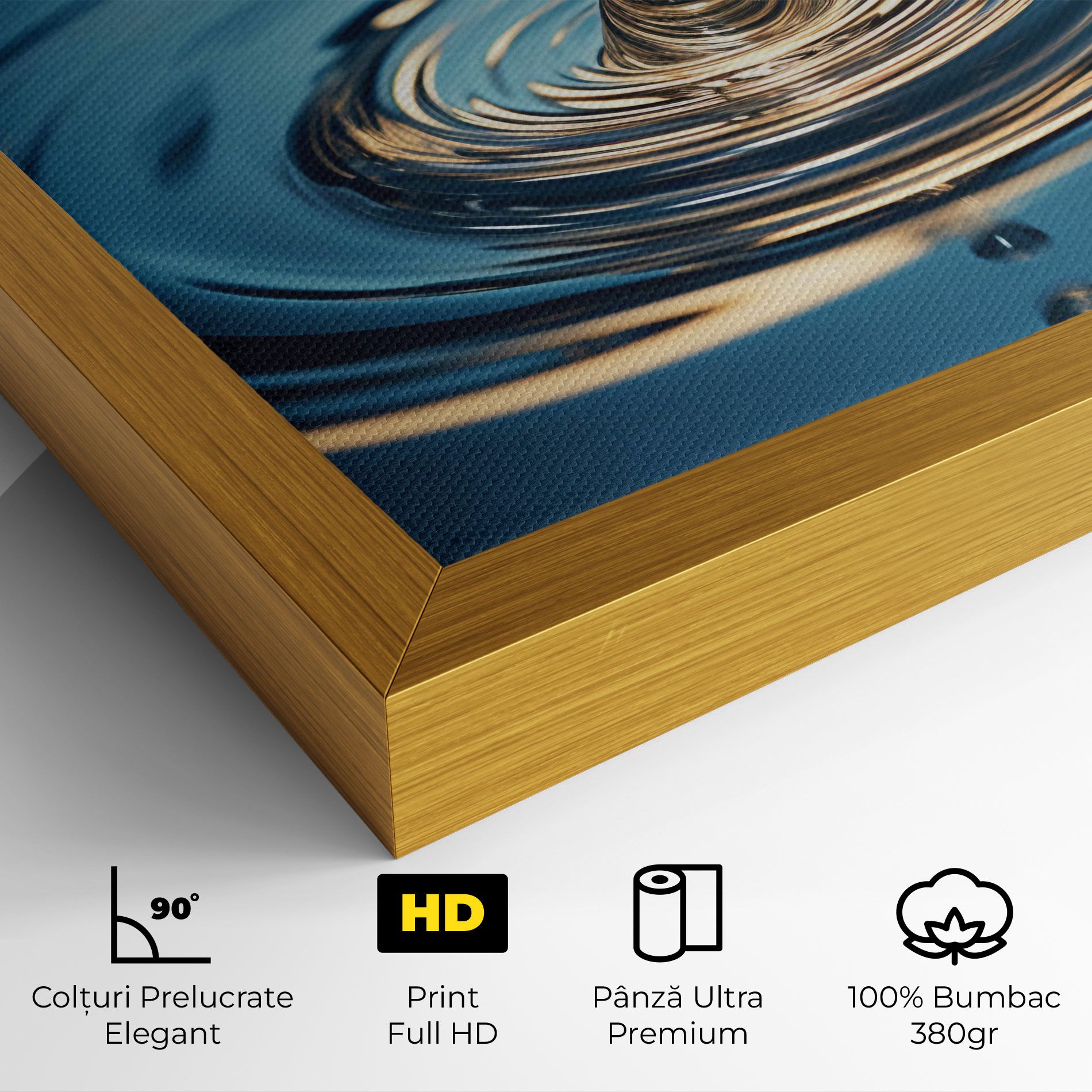 Cream Water Drop mockup 4