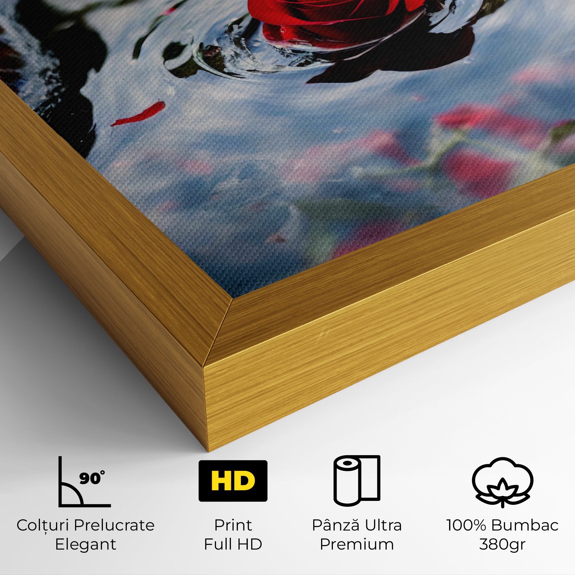 Floating Water Rose mockup 4