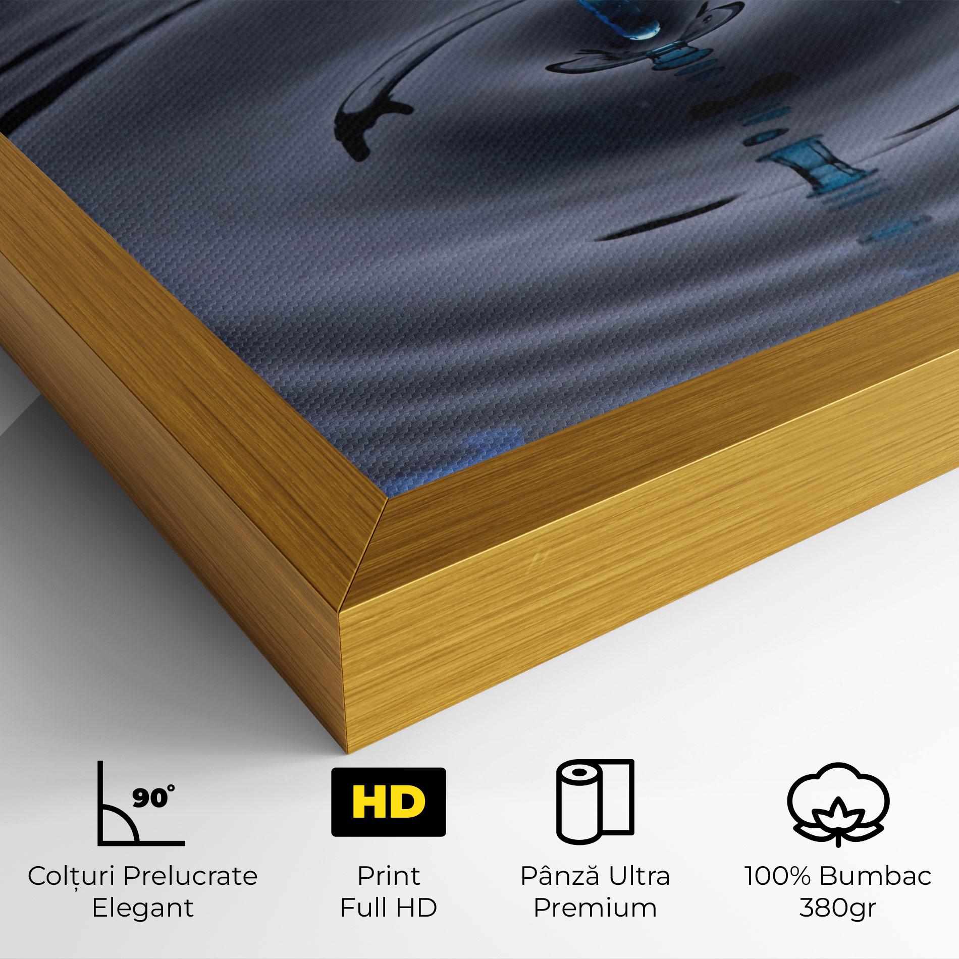 Tablou Canvas Frozen Drops mockup 4