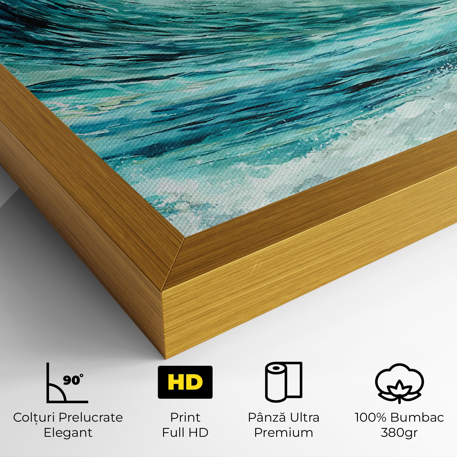 Tablou Canvas Sea Watercolor mockup 4
