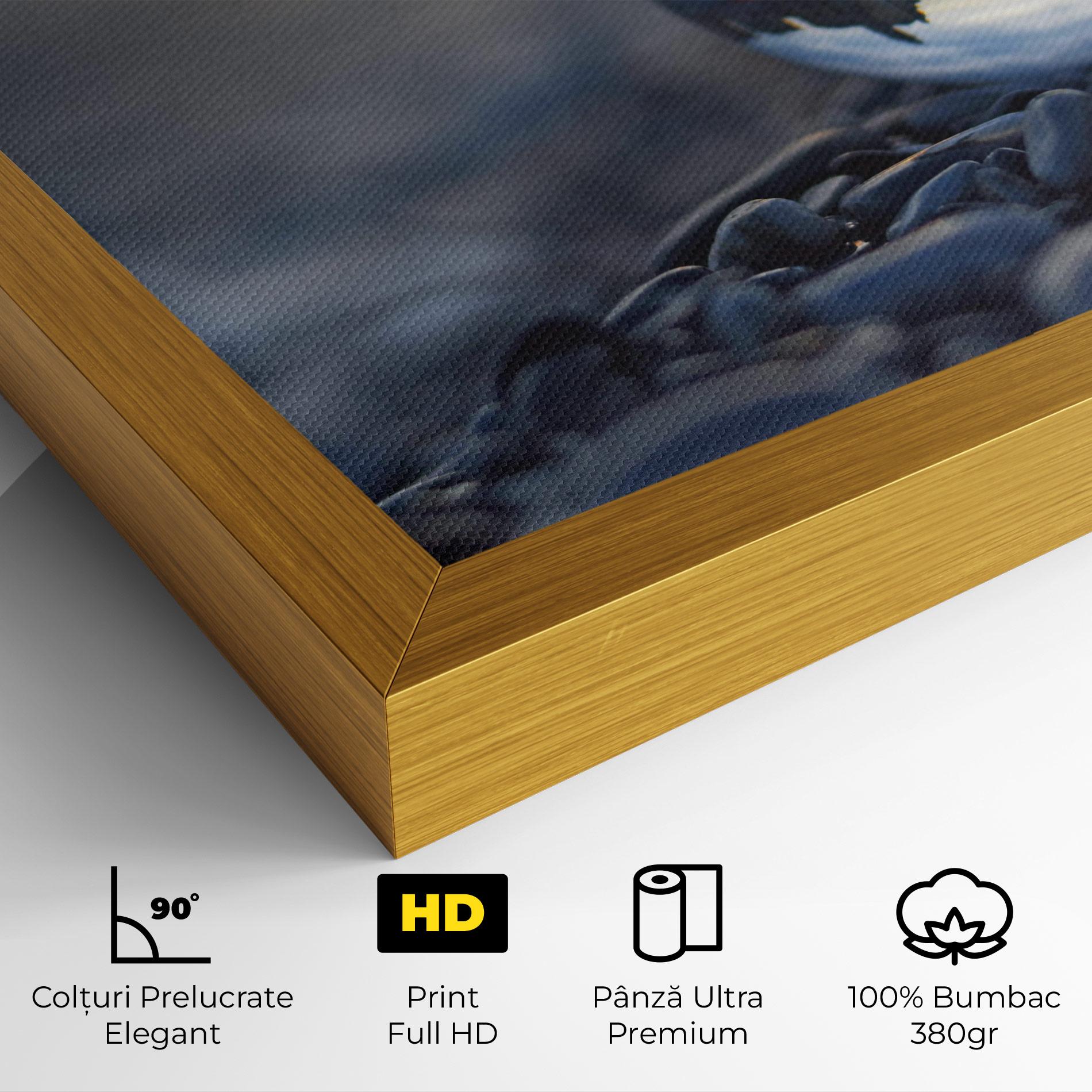 Tablou Canvas Sunset Lensball mockup 4