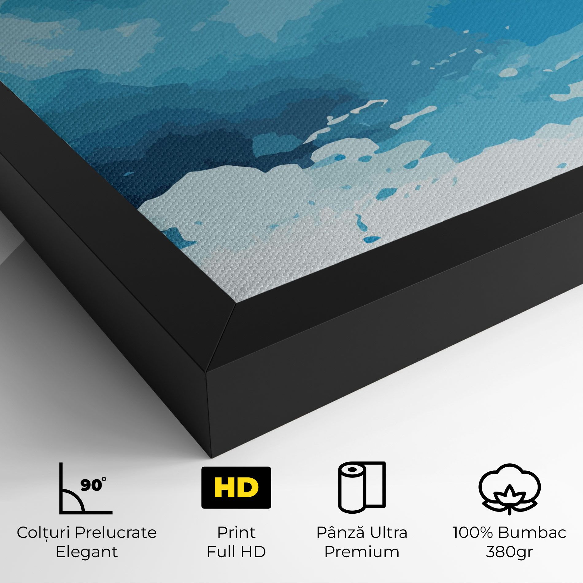 Blue Water Art mockup 4