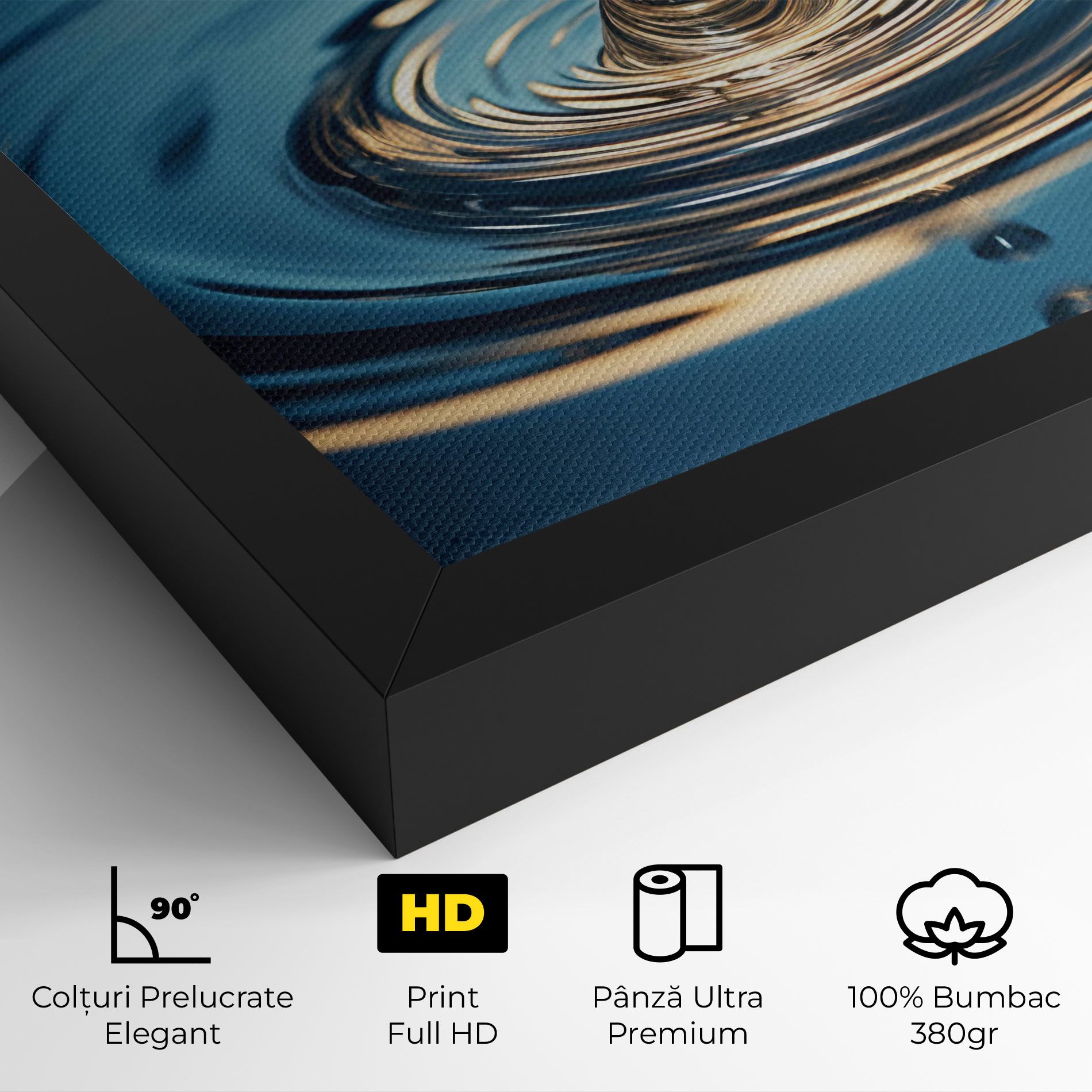 Cream Water Drop mockup 4