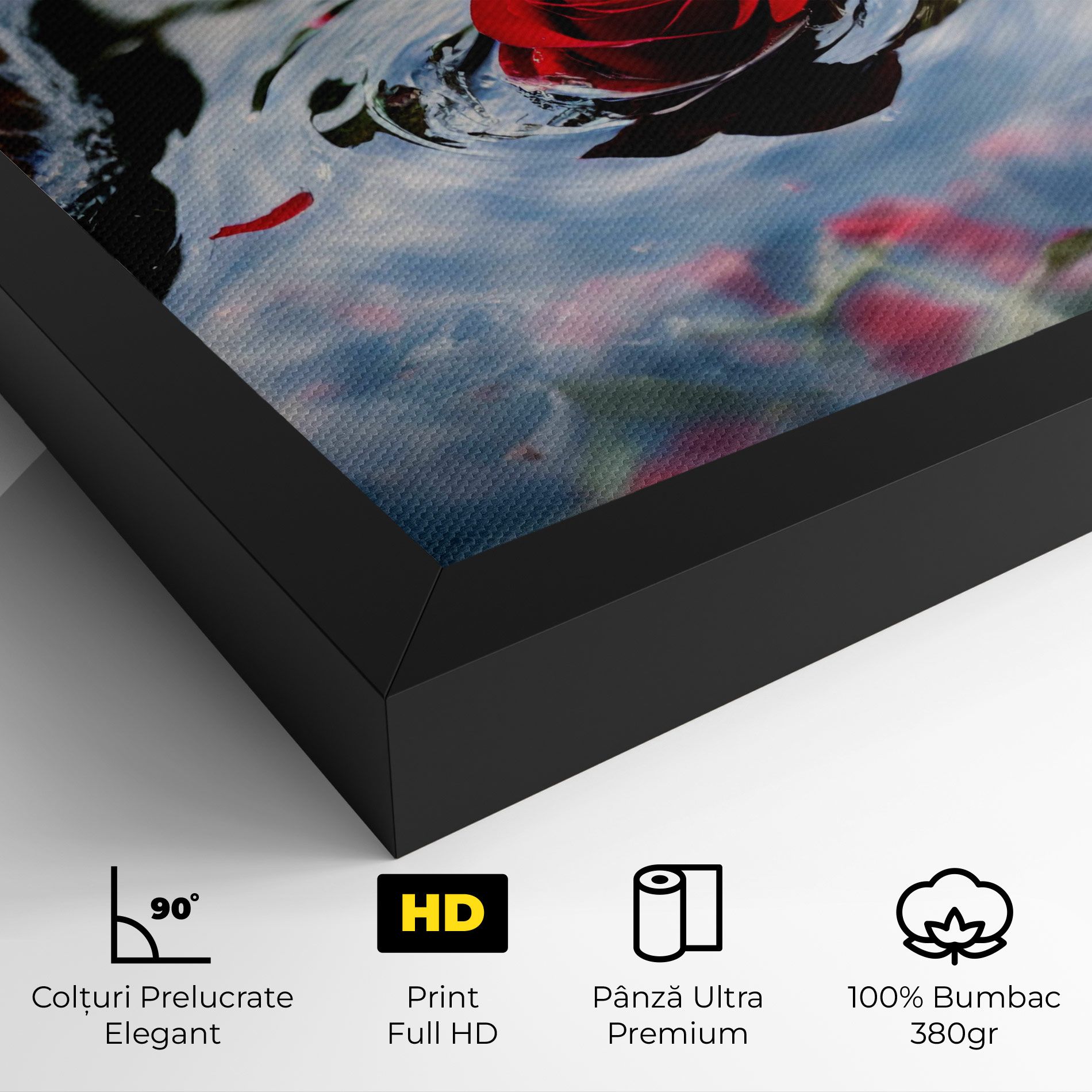 Floating Water Rose mockup 4