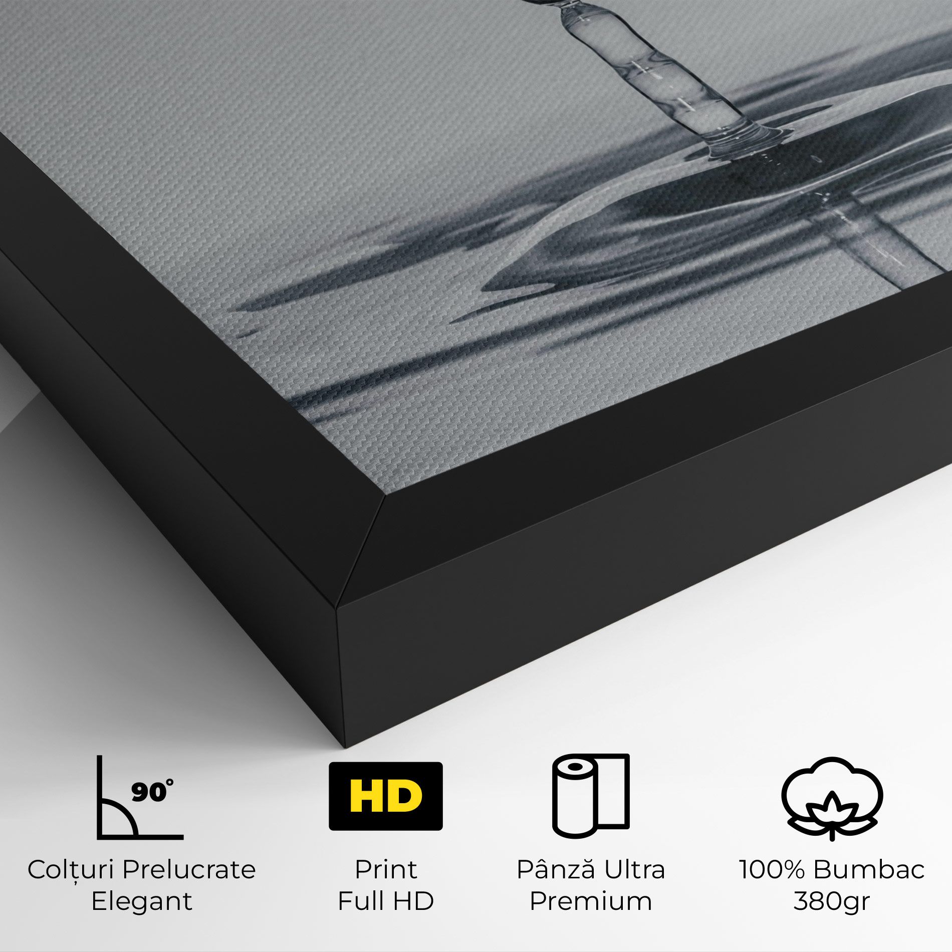 Grey Water Drop mockup 4