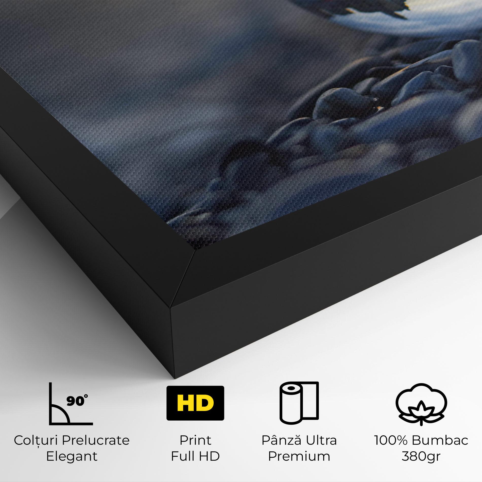 Tablou Canvas Sunset Lensball mockup 4