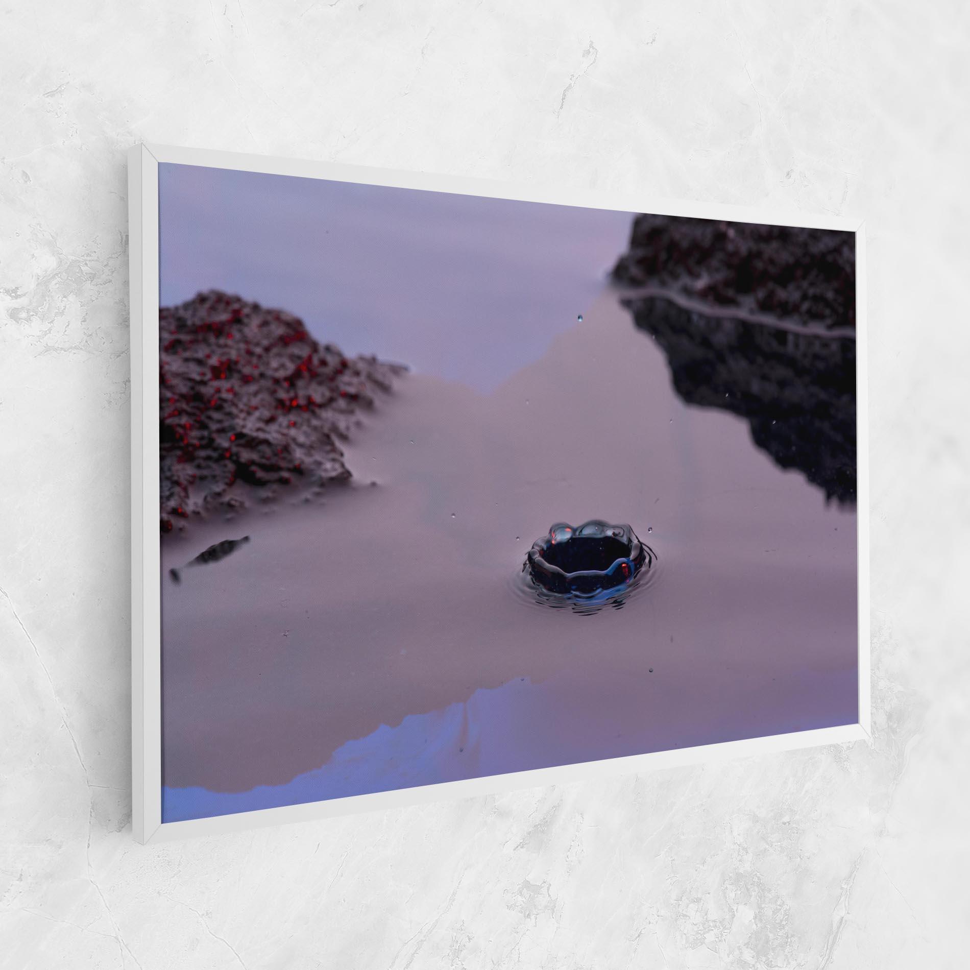 Tablou Canvas Blue Color Water mockup 1