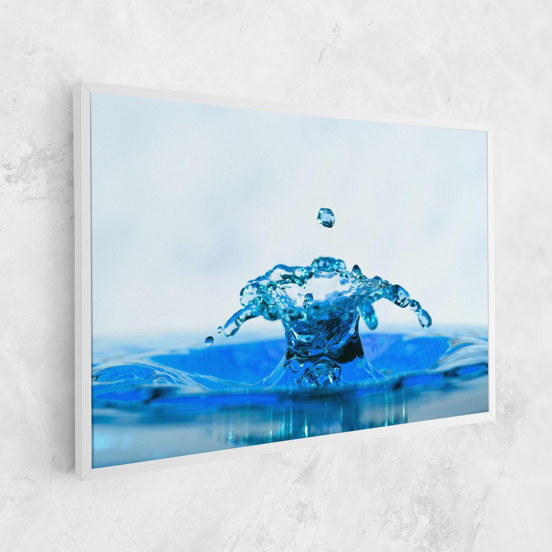 Blue Water Splash mockup 1