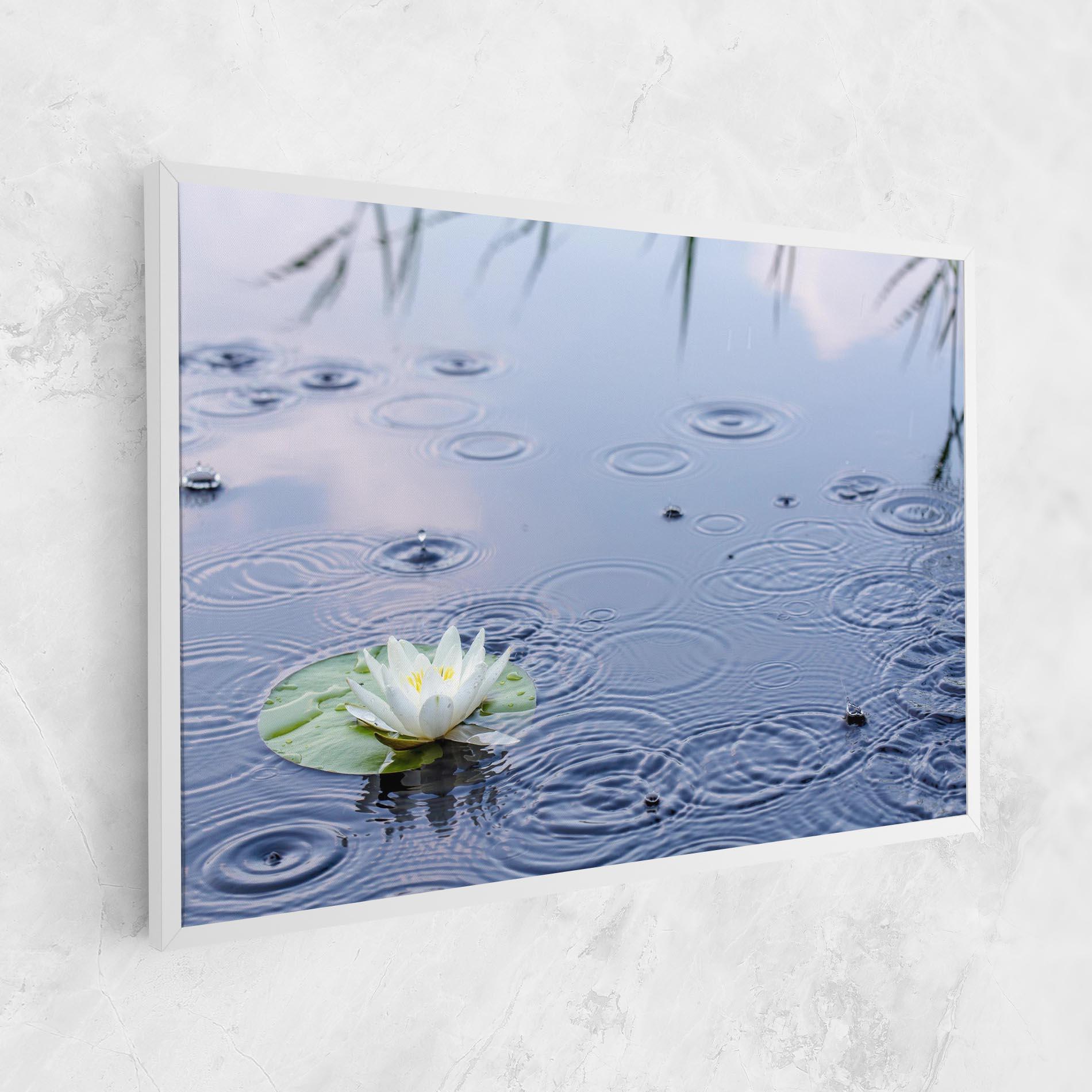 Tablou Canvas Clear Lake Rain mockup 1