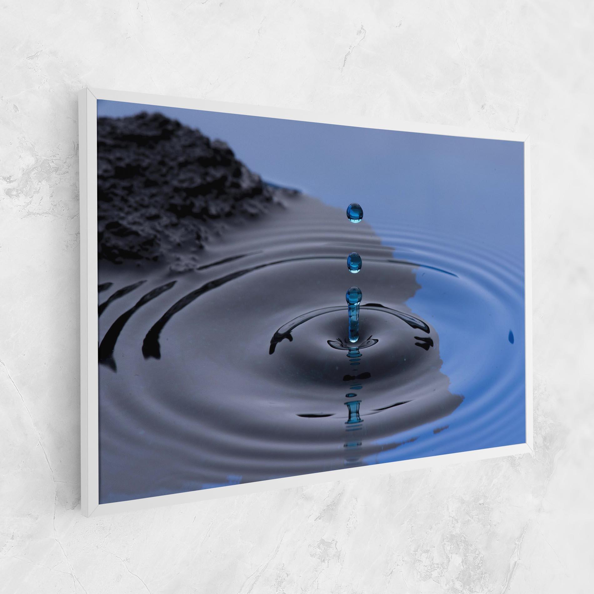 Tablou Canvas Frozen Drops mockup 1