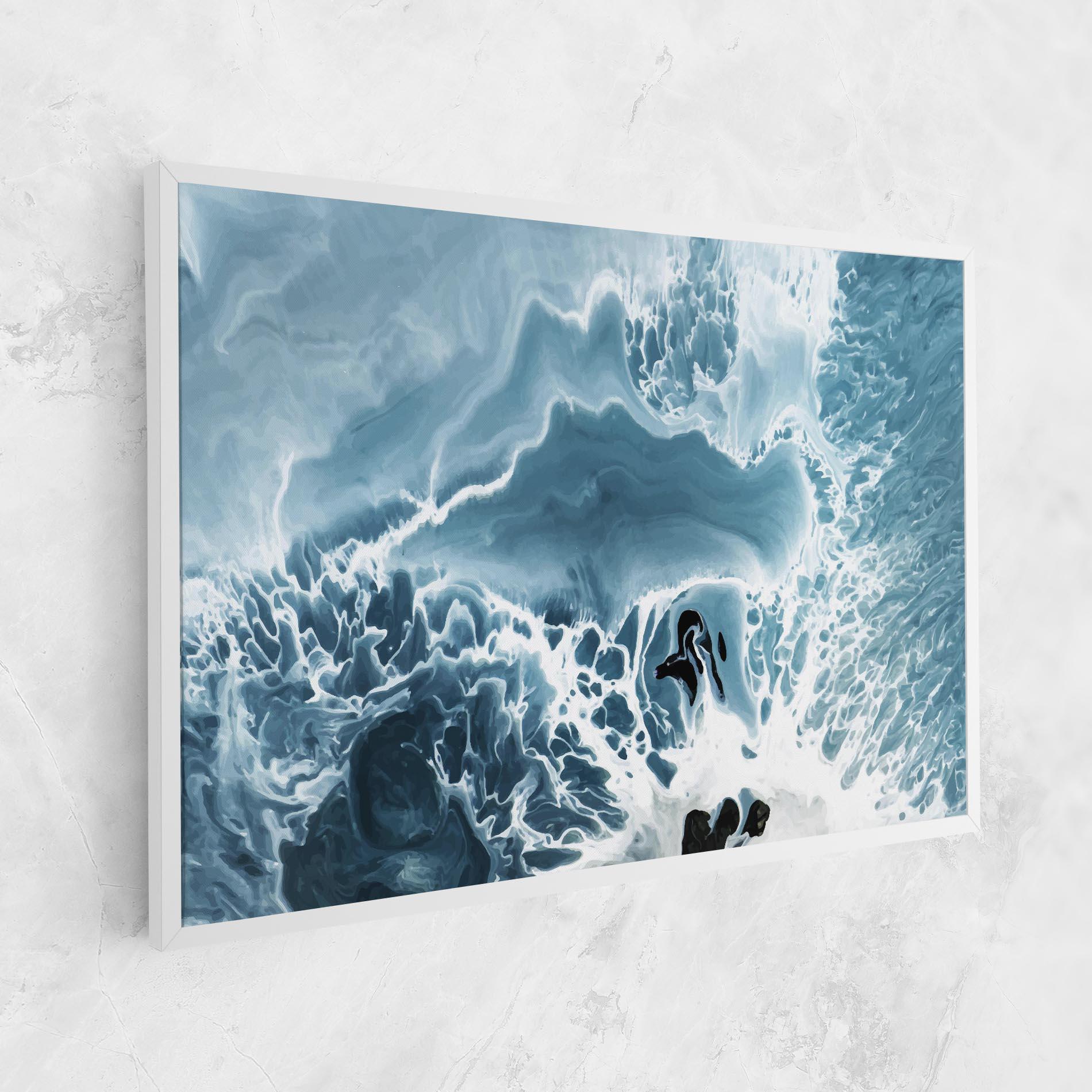 Tablou Canvas Light Blue Ocean mockup 1