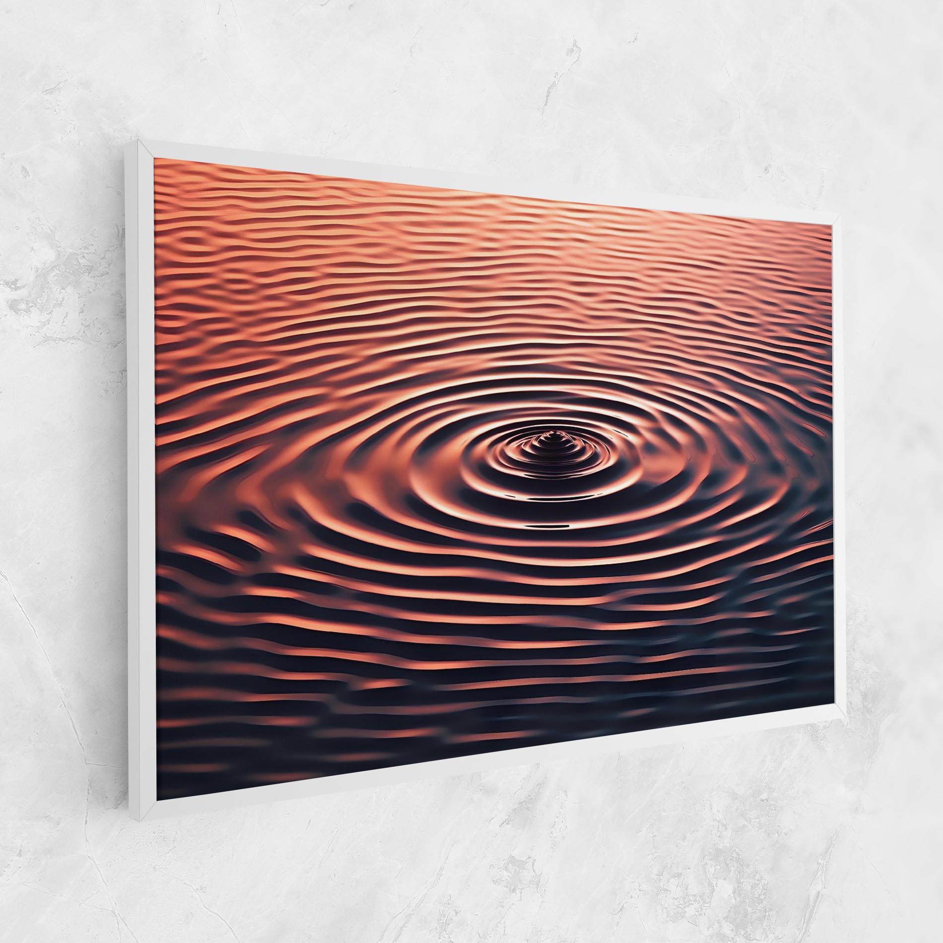 Tablou Canvas Red Blue Water mockup 1