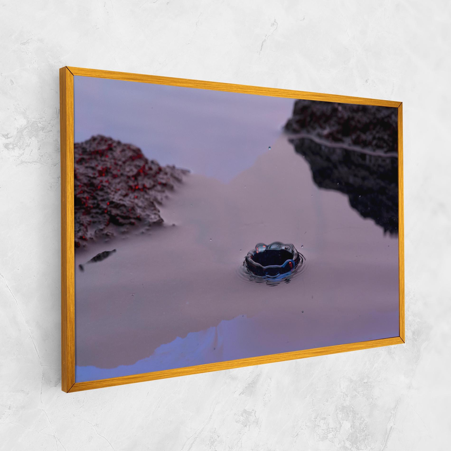 Tablou Canvas Blue Color Water mockup 1