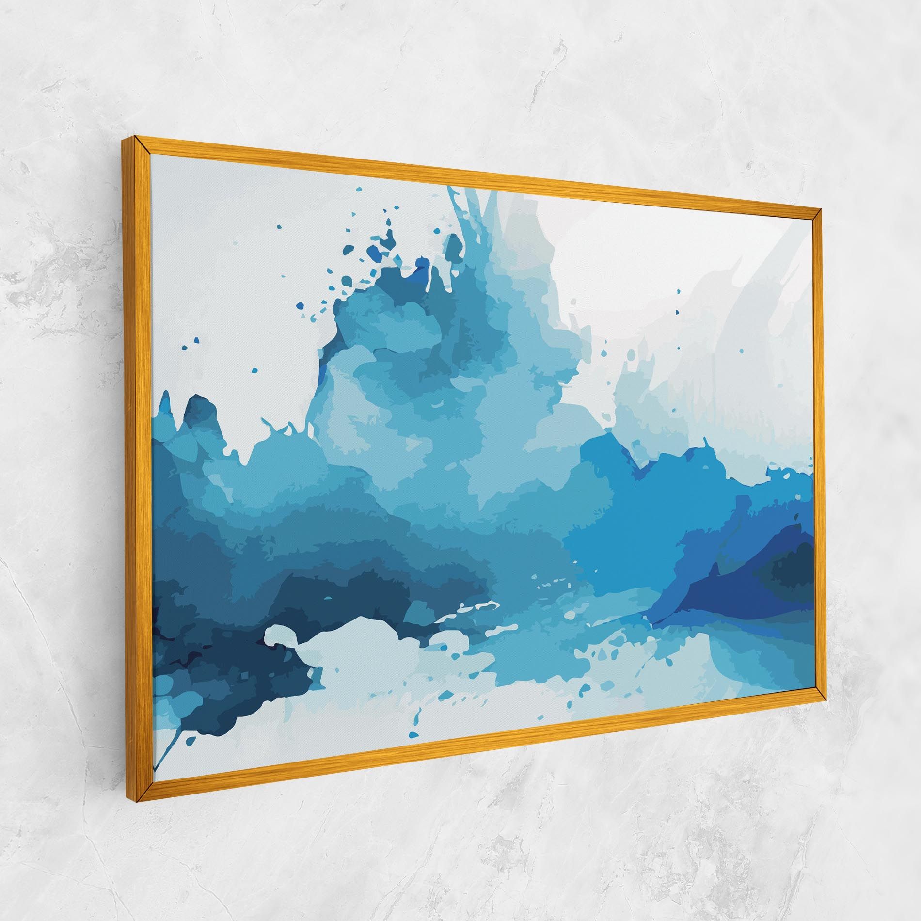 Blue Water Art mockup 1