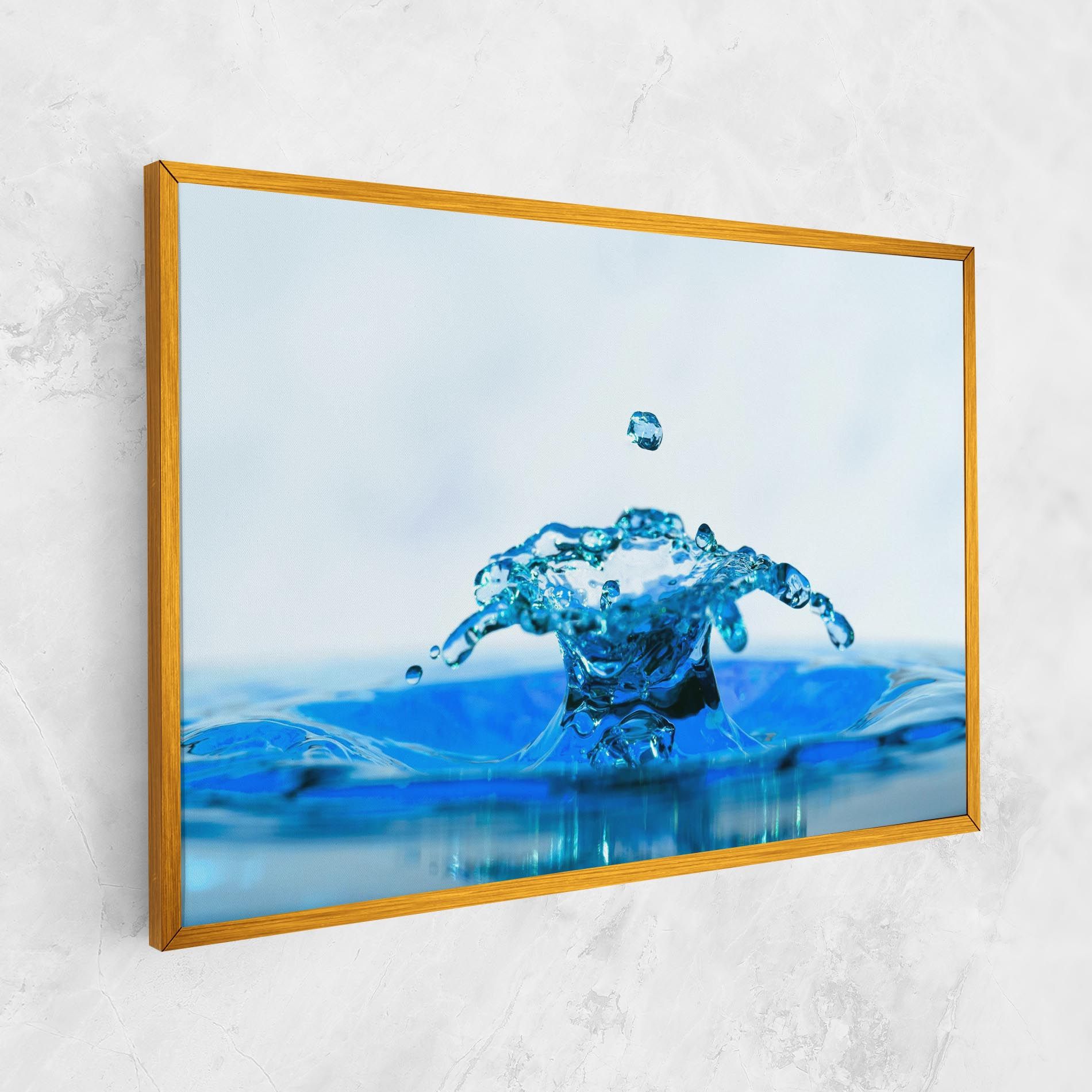 Blue Water Splash mockup 1