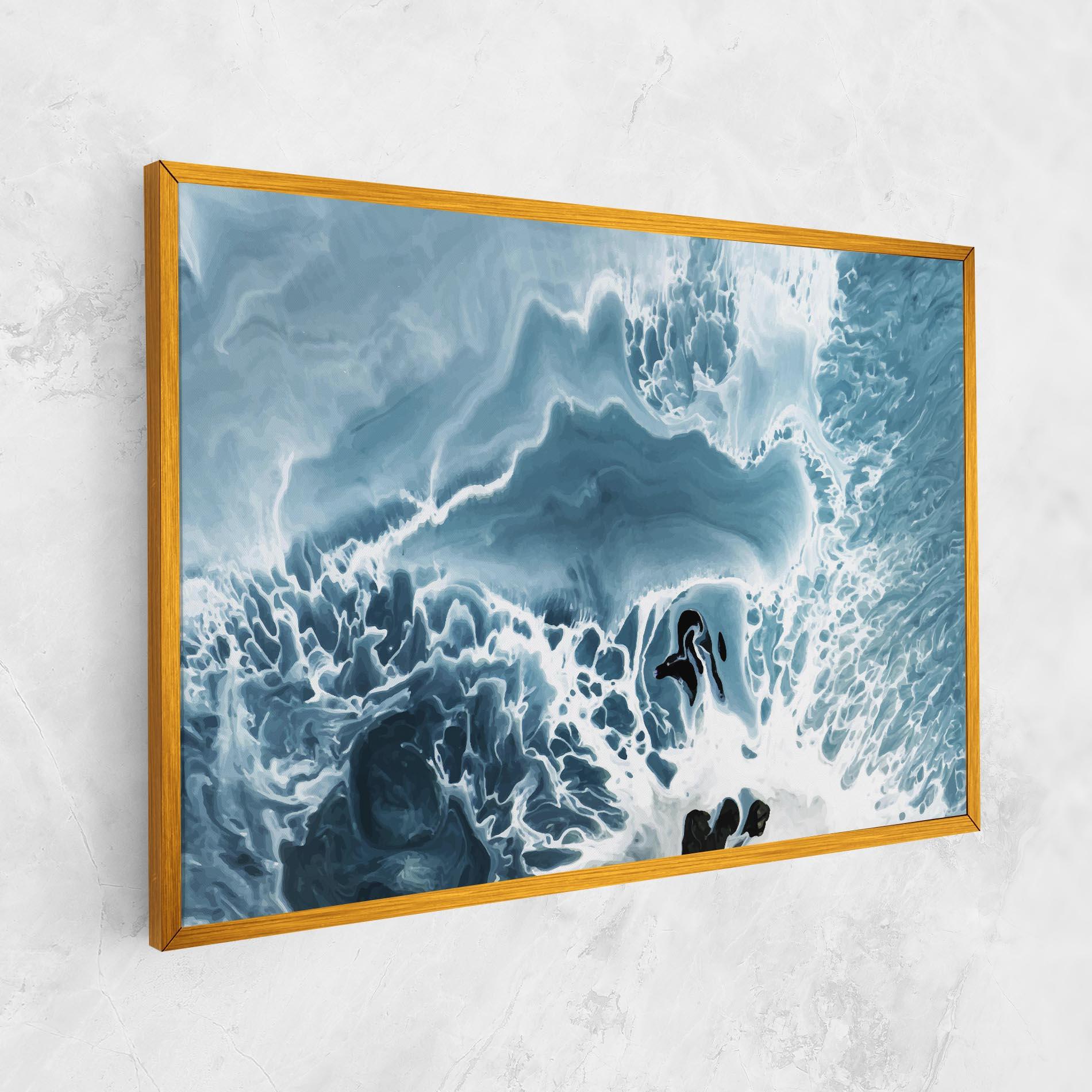 Tablou Canvas Light Blue Ocean mockup 1