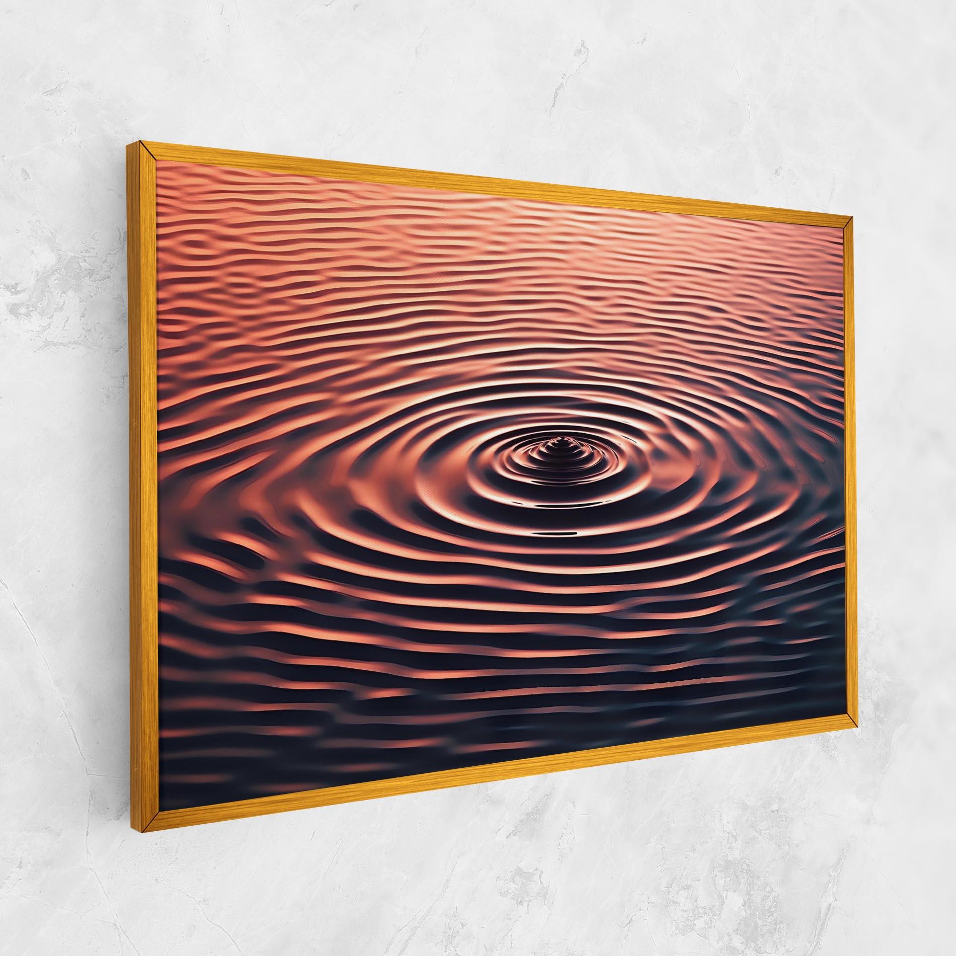 Tablou Canvas Red Blue Water mockup 1