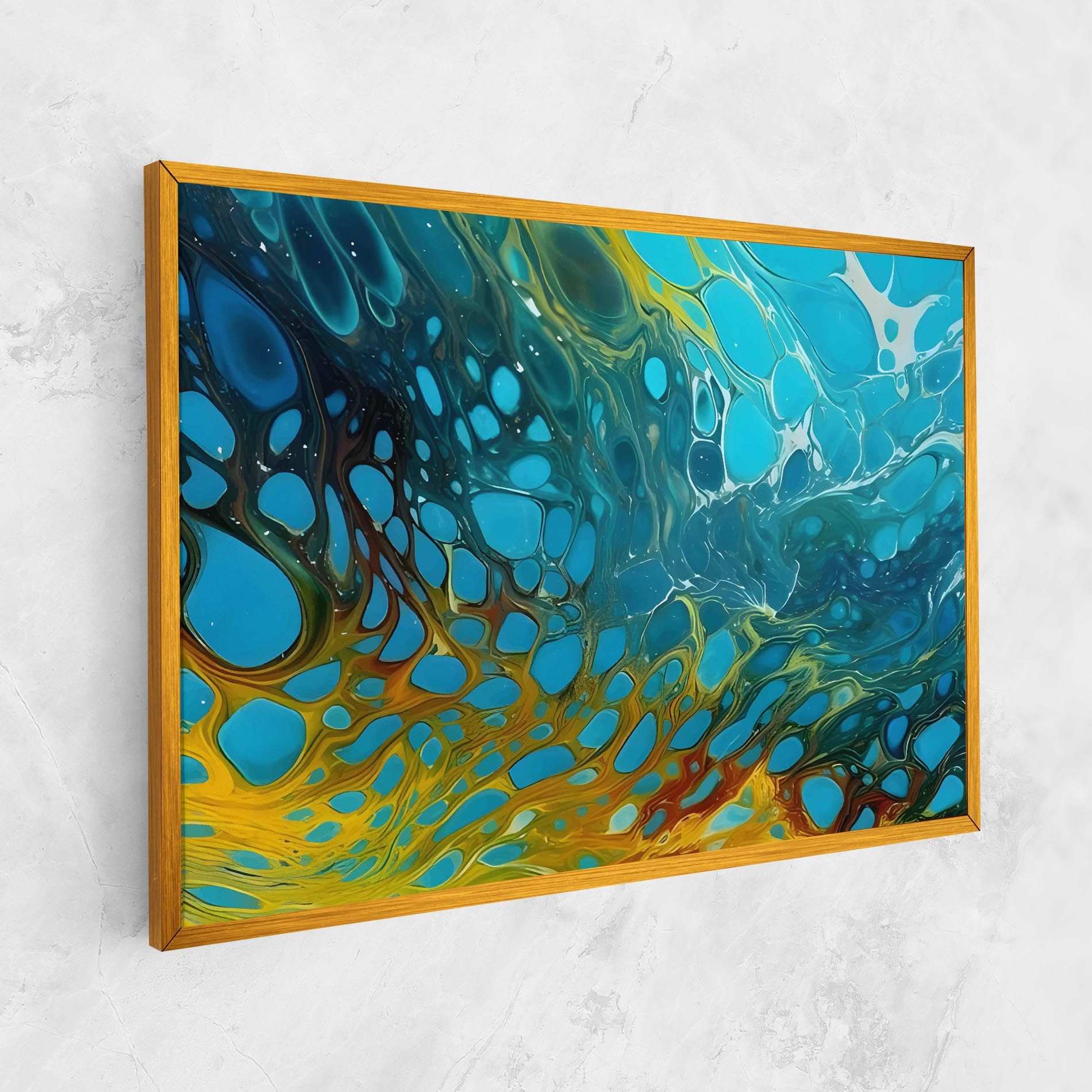 Yellow Green Ocean mockup 1