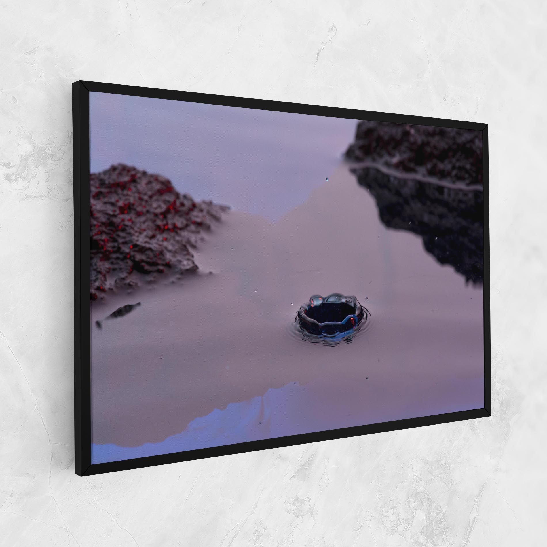 Blue Color Water mockup 1