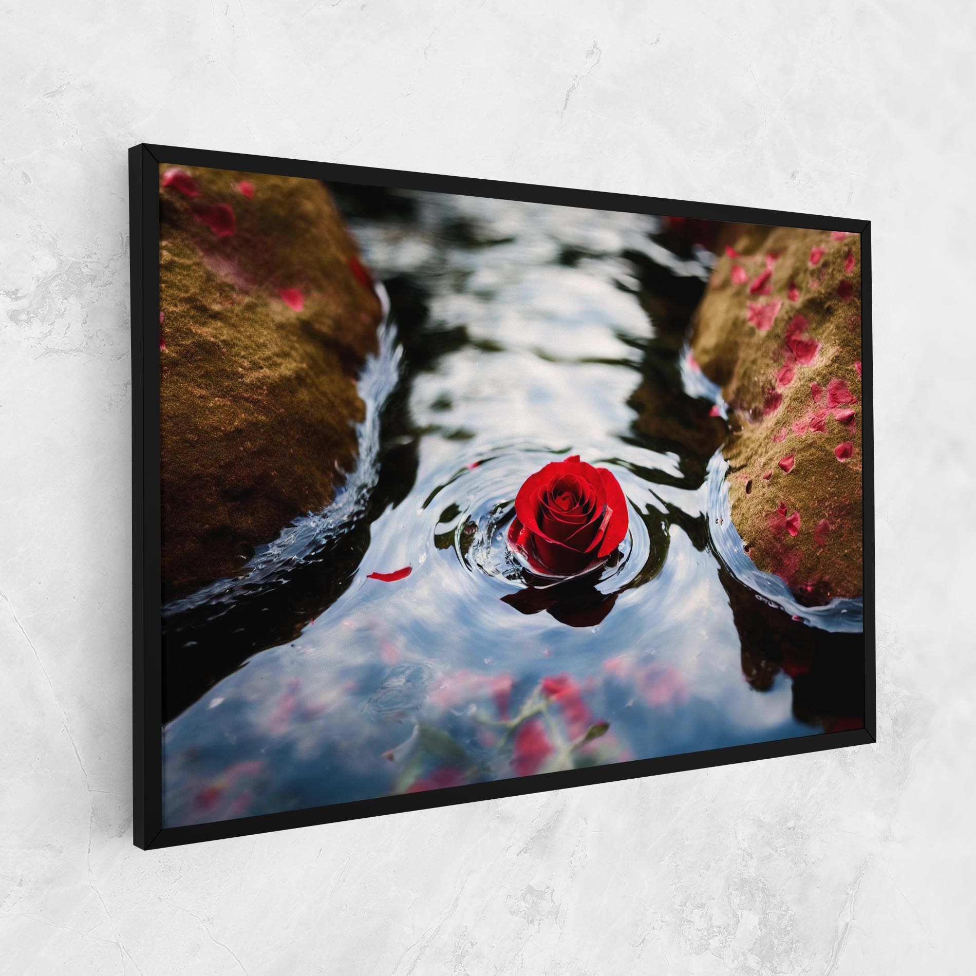 Floating Water Rose mockup 1