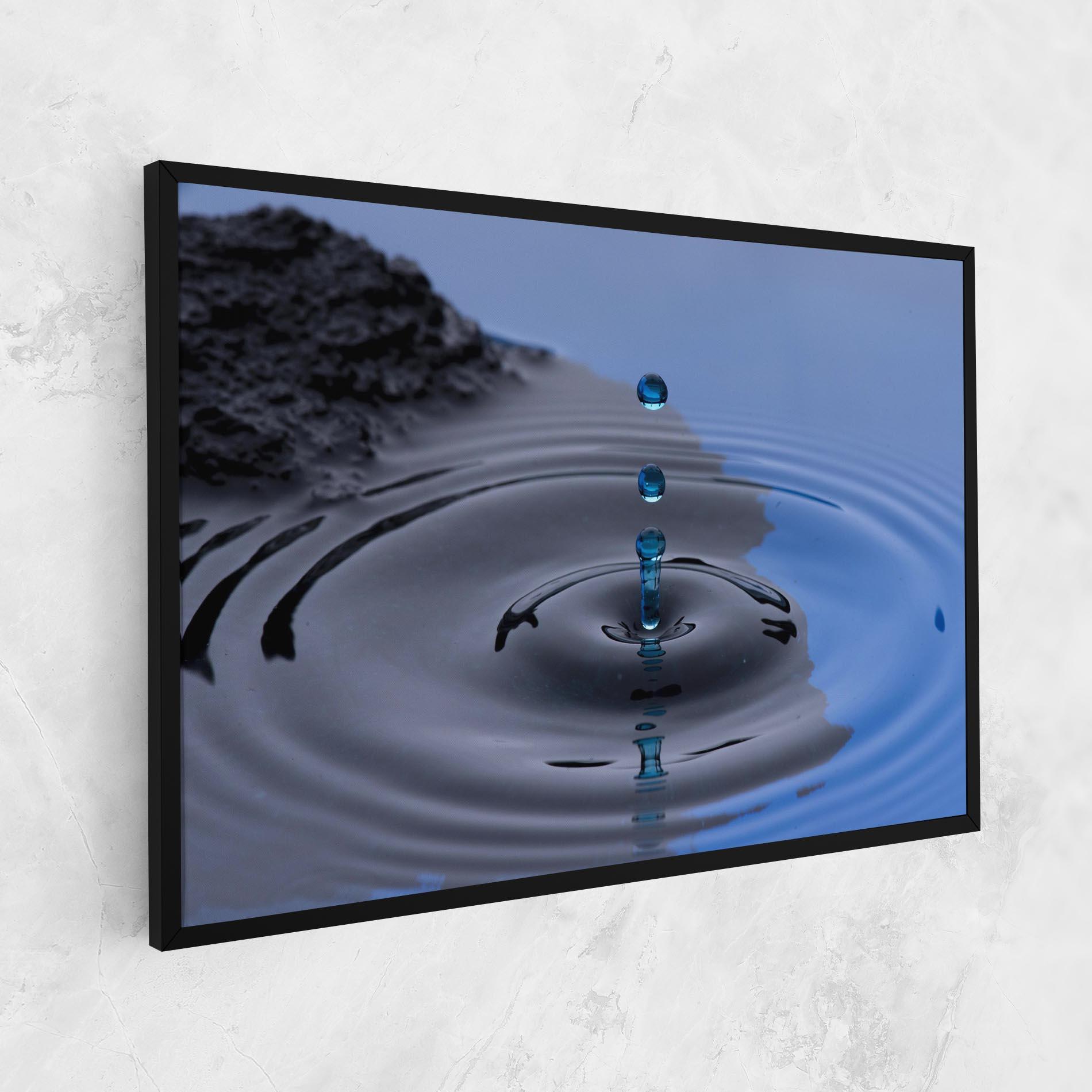 Tablou Canvas Frozen Drops mockup 1