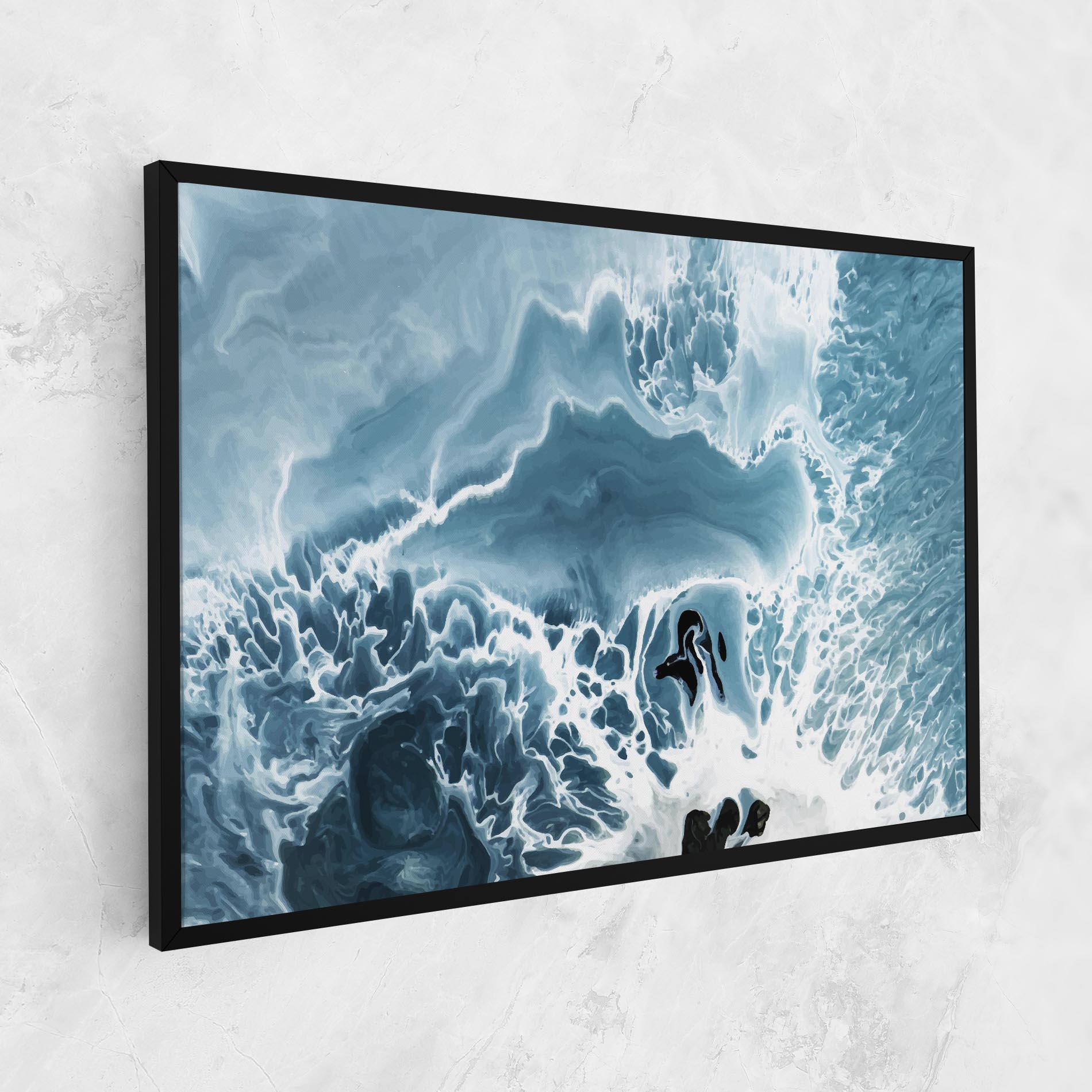 Tablou Canvas Light Blue Ocean mockup 1