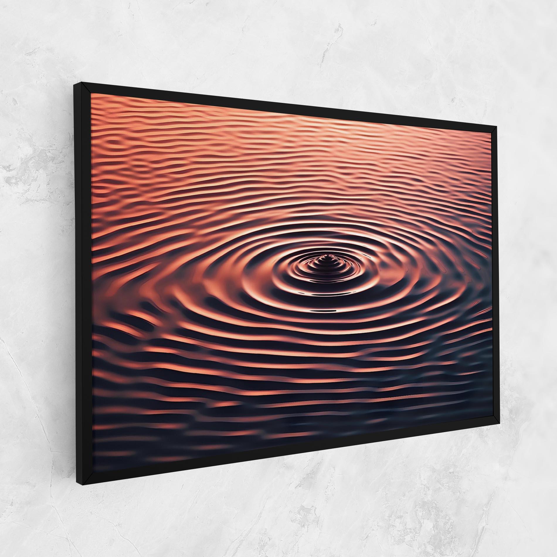 Tablou Canvas Red Blue Water mockup 1