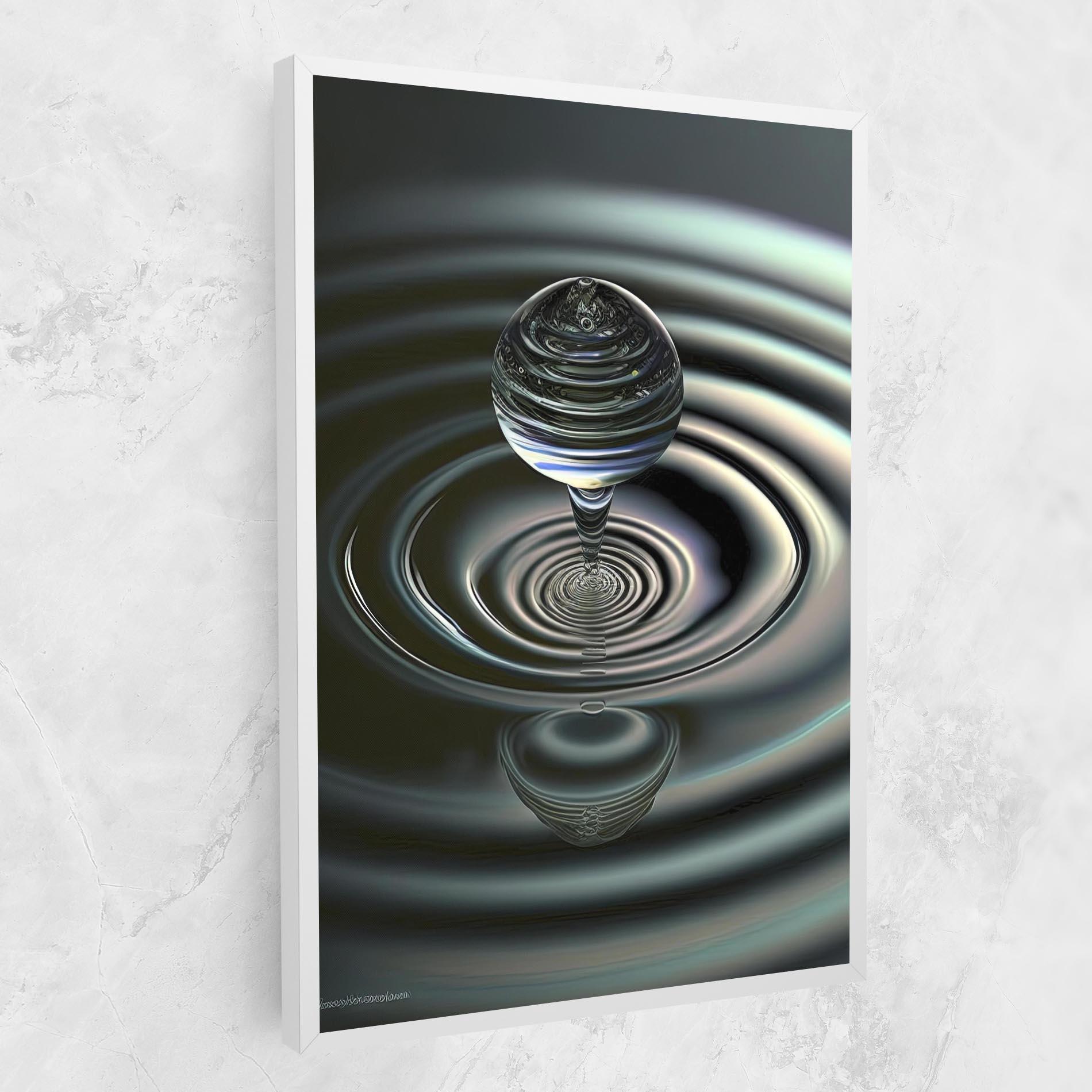 Tablou Canvas Beautiful Water Drop mockup 1