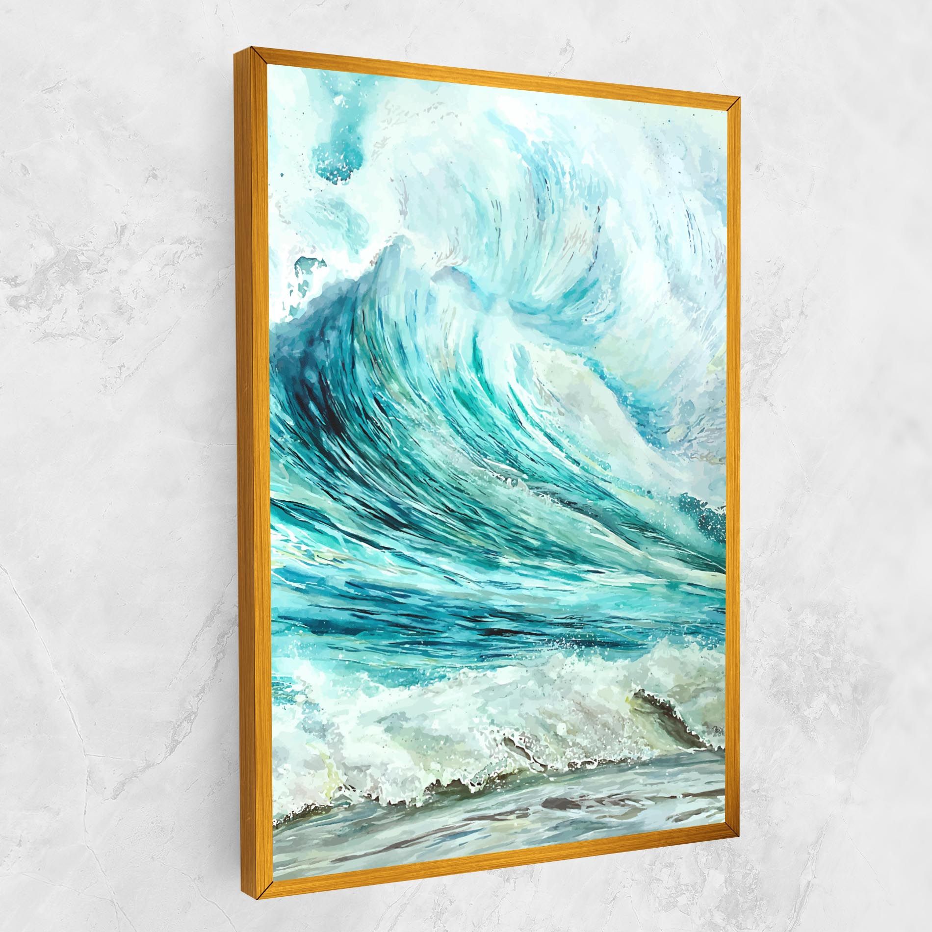 Sea Watercolor mockup 1