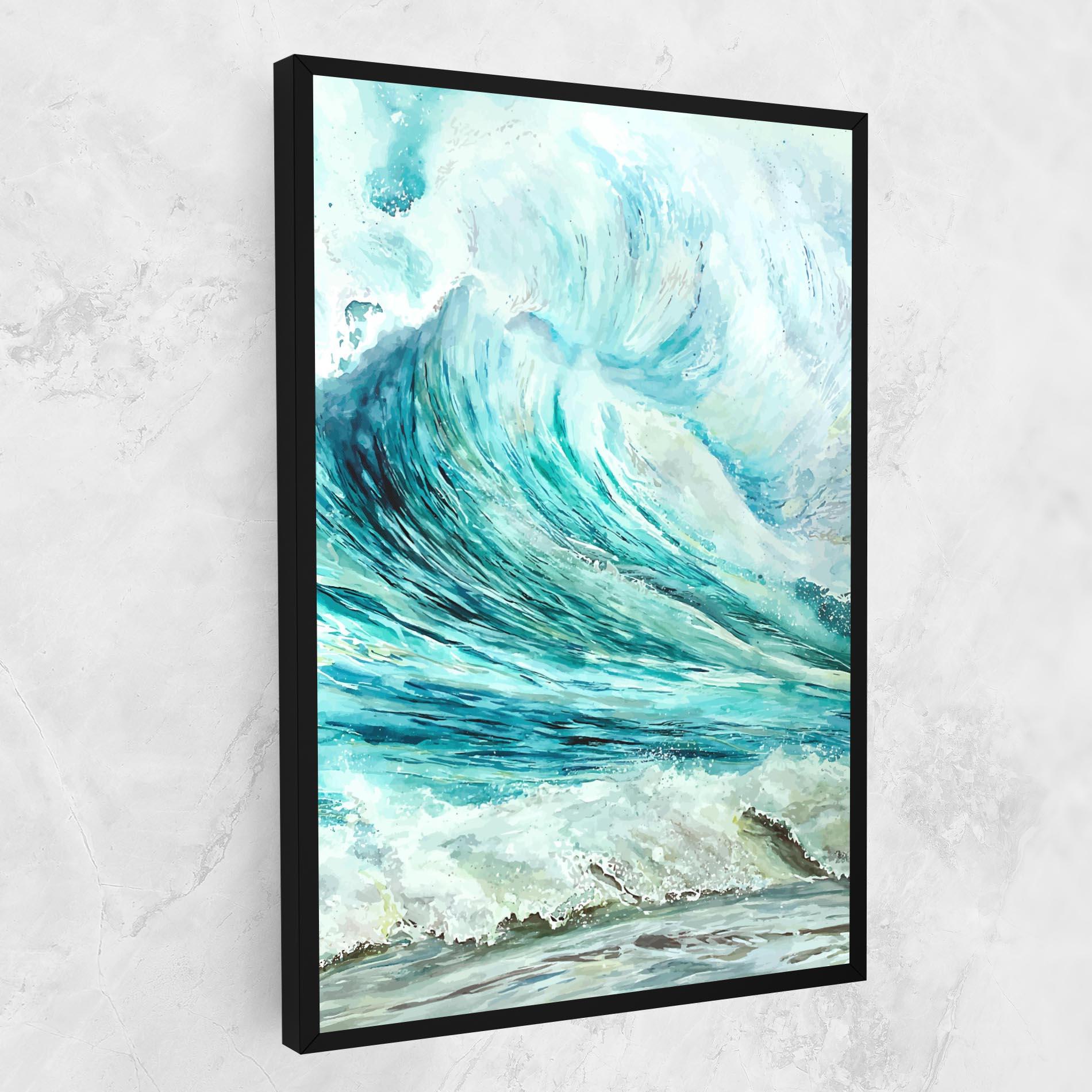 Tablou Canvas Sea Watercolor mockup 1