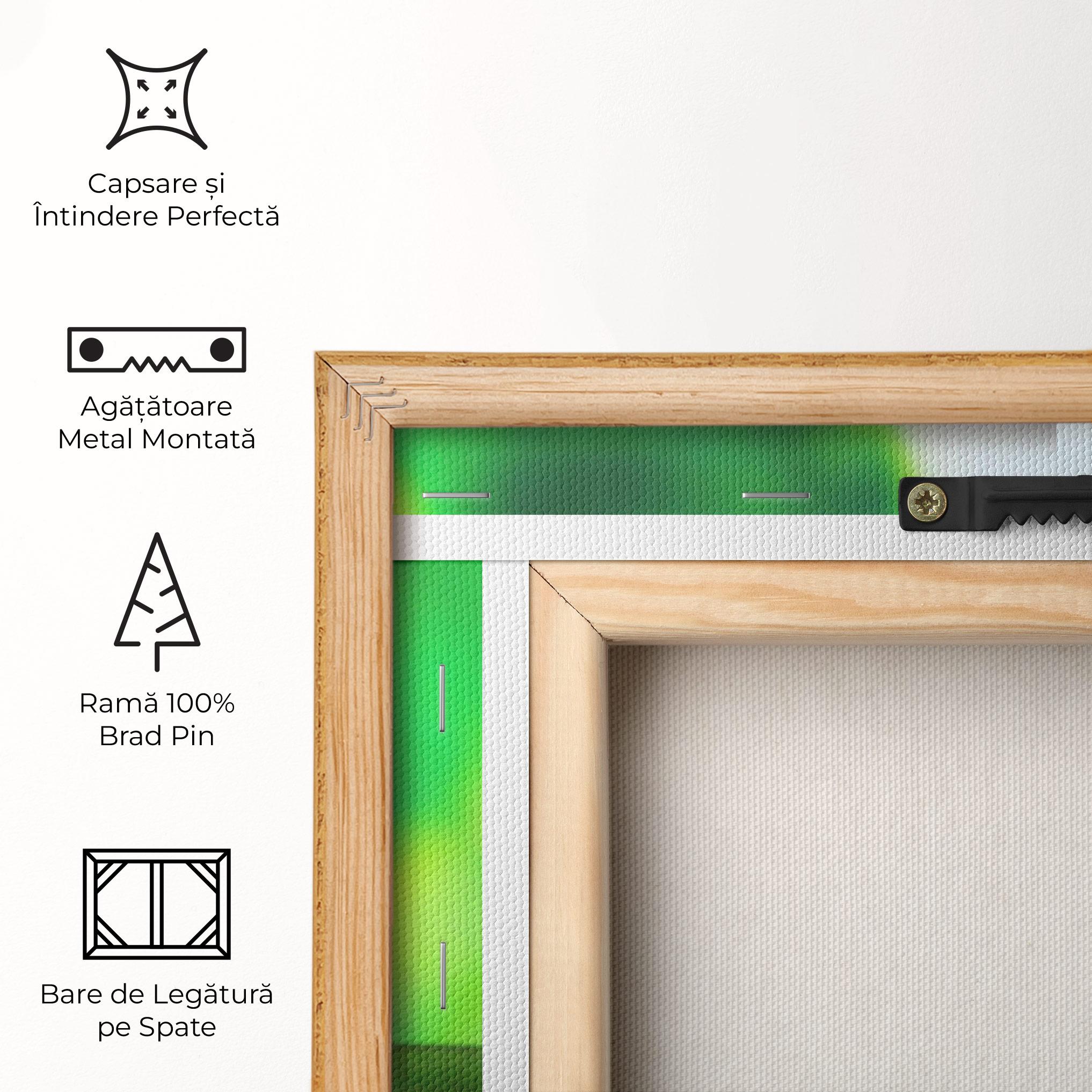 Tablou Canvas Bamboo Fountain mockup 5